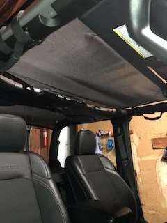 Jeep Wrangler JL Mesh top for 2 door JL recommendation IMG_2076