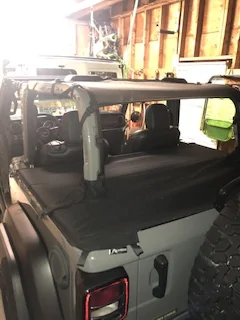 Jeep Wrangler JL Mesh top for 2 door JL recommendation IMG_2075