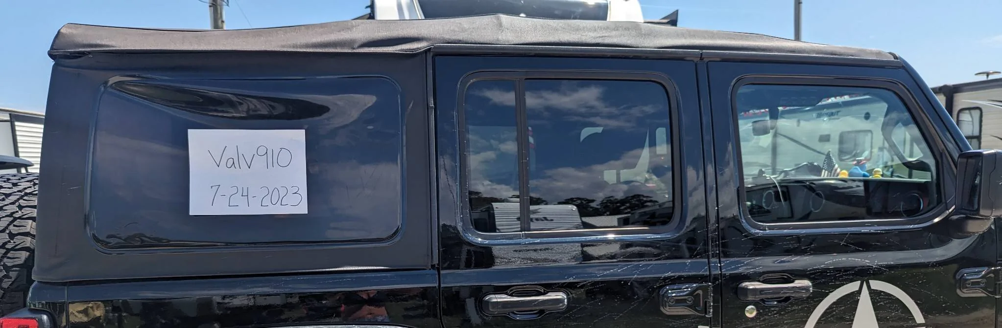 Jeep Wrangler JL Mopar 4dr soft top $500 IMG_20230724_114509