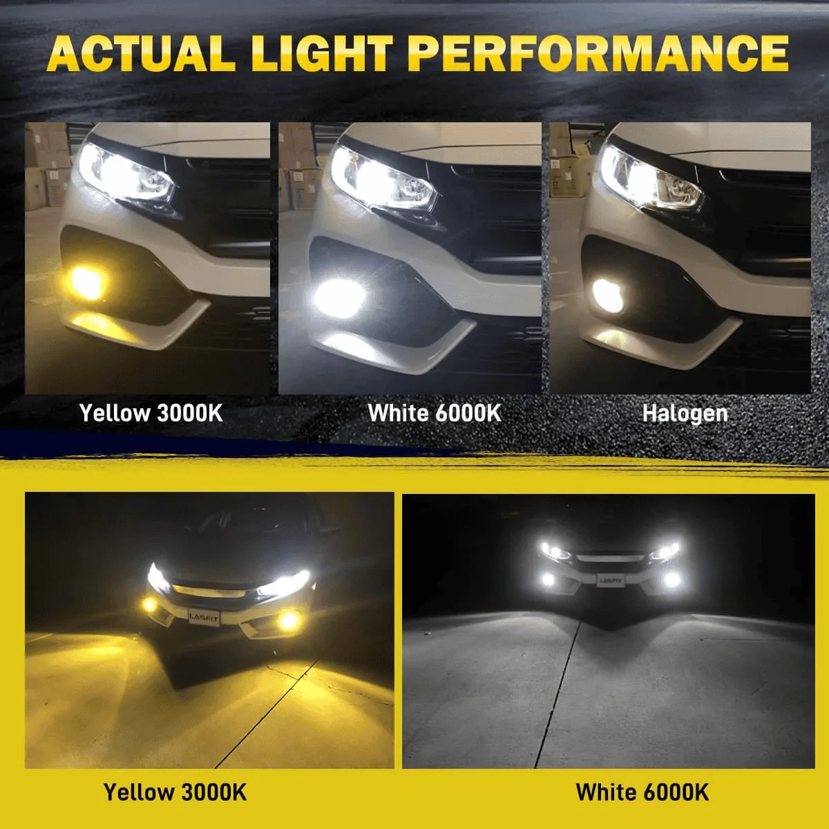 Jeep Wrangler JL LDplus Switchback LED Fog Light: Your Driving Safety Partner 4