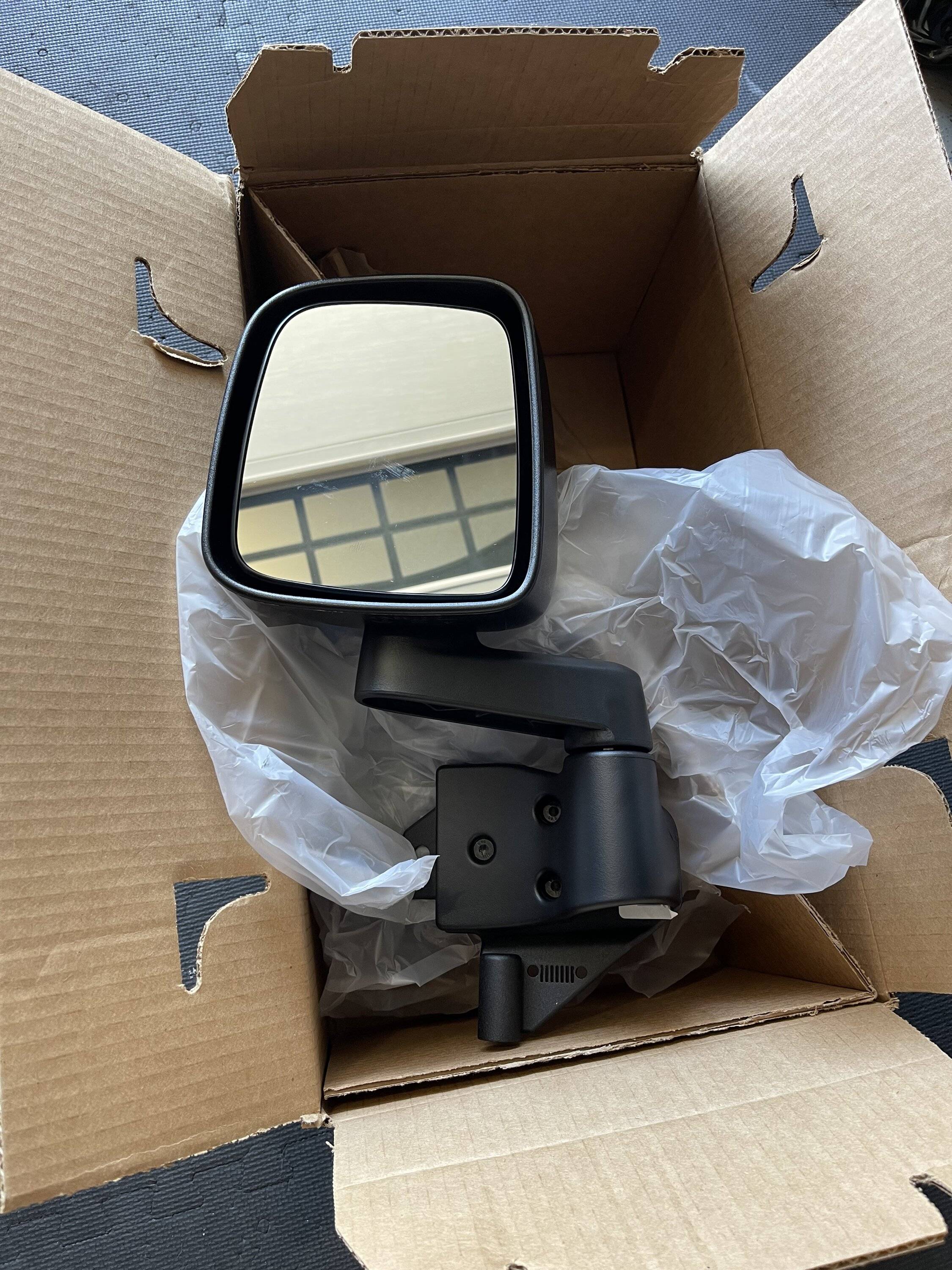 Jeep Wrangler JL MOPAR Doors Off Mirror Kit $225 IMG_5159