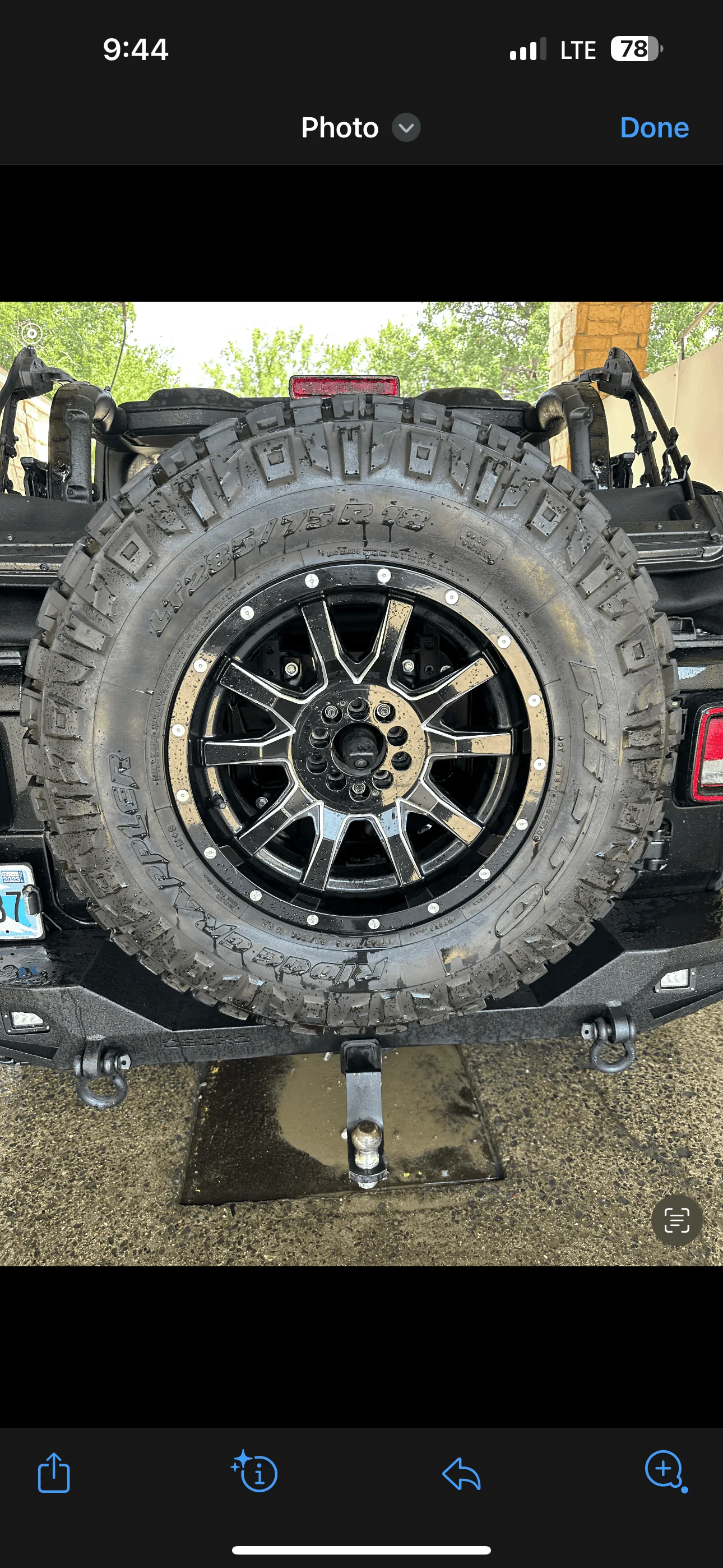 Jeep Wrangler JL Wheels and tires IMG_6623
