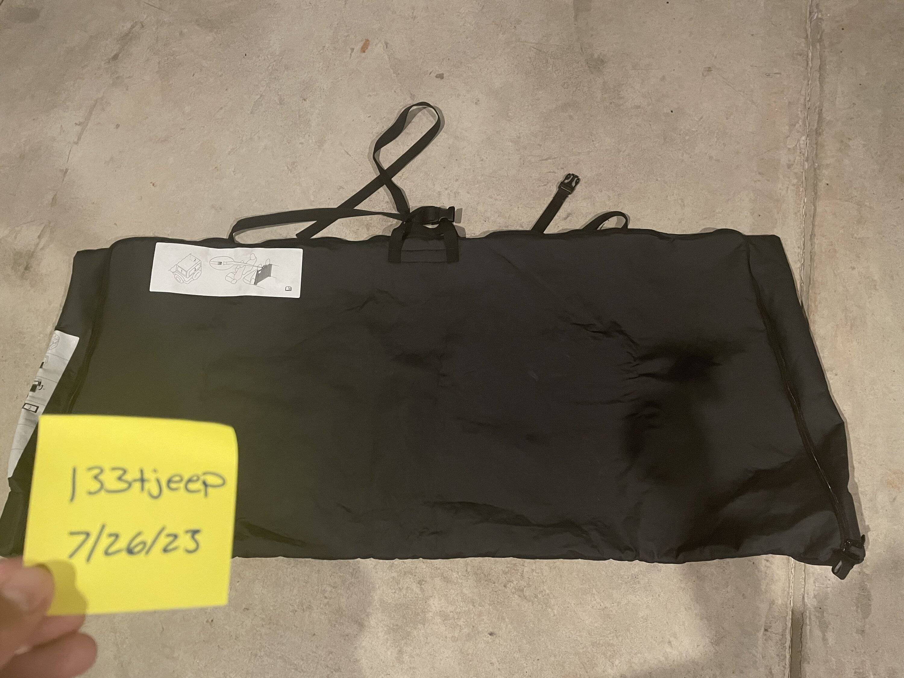 Jeep Wrangler JL Mopar Soft Top Window Bag window ba