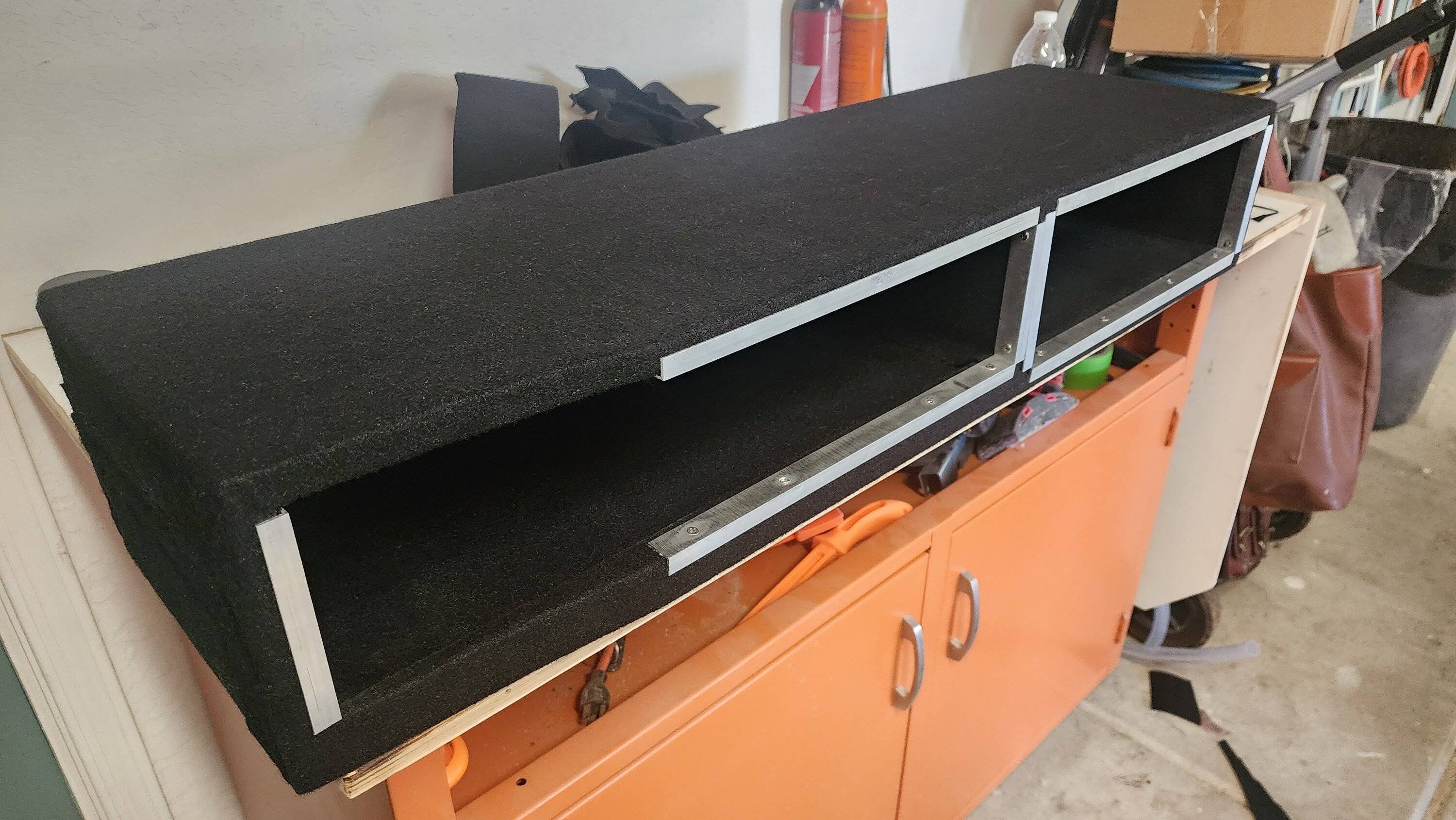Jeep Wrangler JL I built a box for tools and gear. 20230704_132253