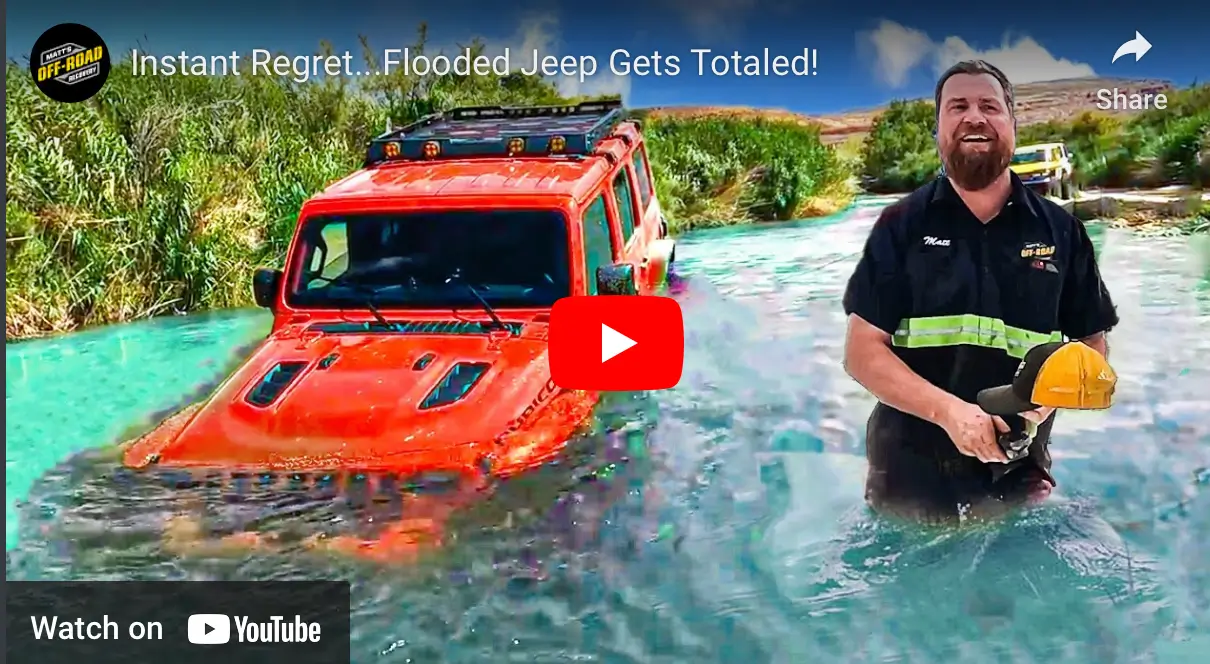 Jeep Wrangler JL Flooded Wrangler on Matt's Offroad recovery.. Was it you? 1690564090752