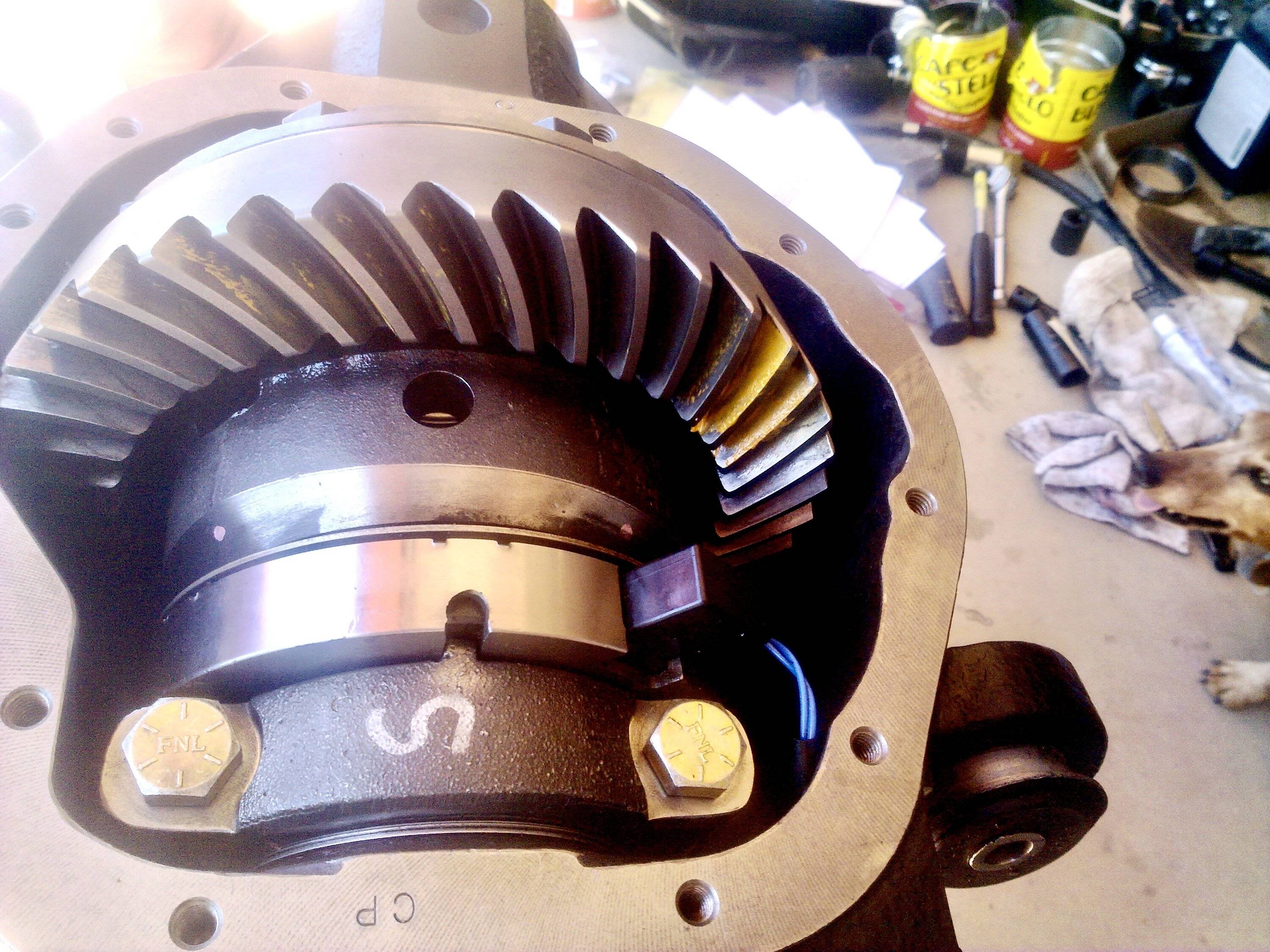 Jeep Wrangler JL Dana 44 gear pattern 12052010678