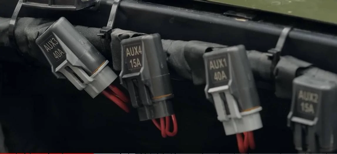 Jeep Wrangler JL AUX Switches: Cable COLOR CODE Wiring Identification 8888888