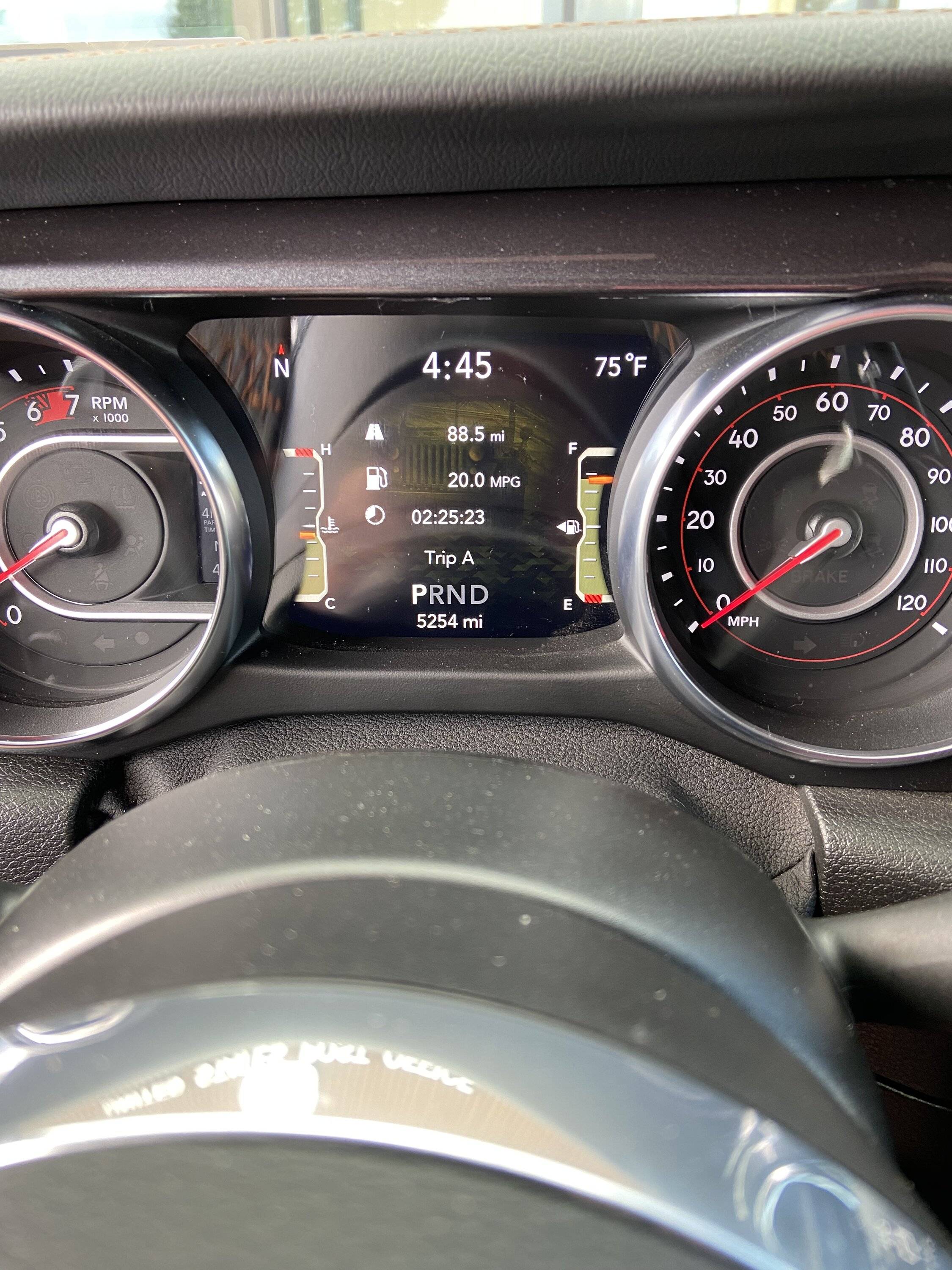 Jeep Wrangler JL Post pics of your 20+ MPG! (average per tank) IMG_0843