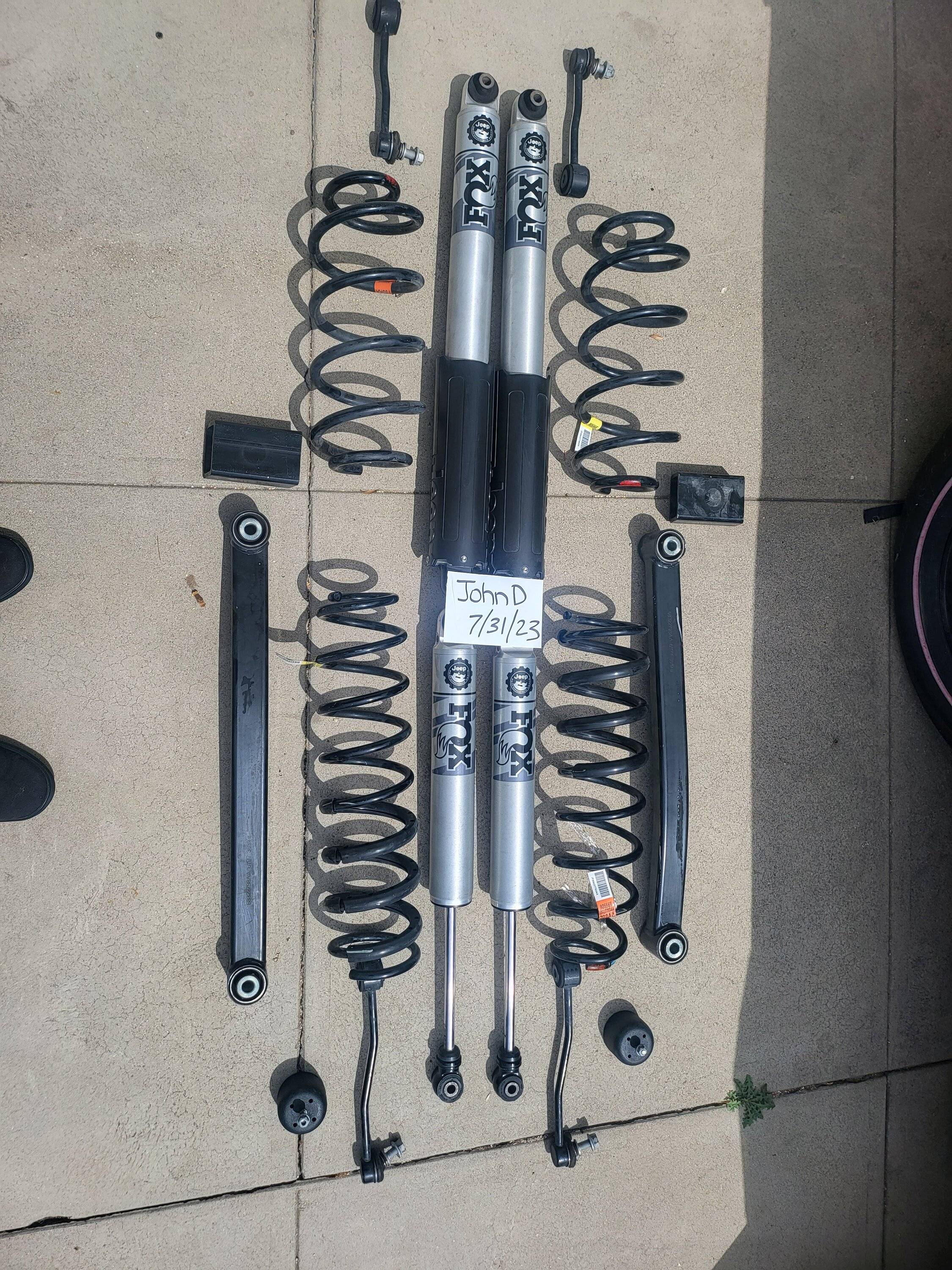 Jeep Wrangler JL Mopar 2 inch Lift 20230731_145632