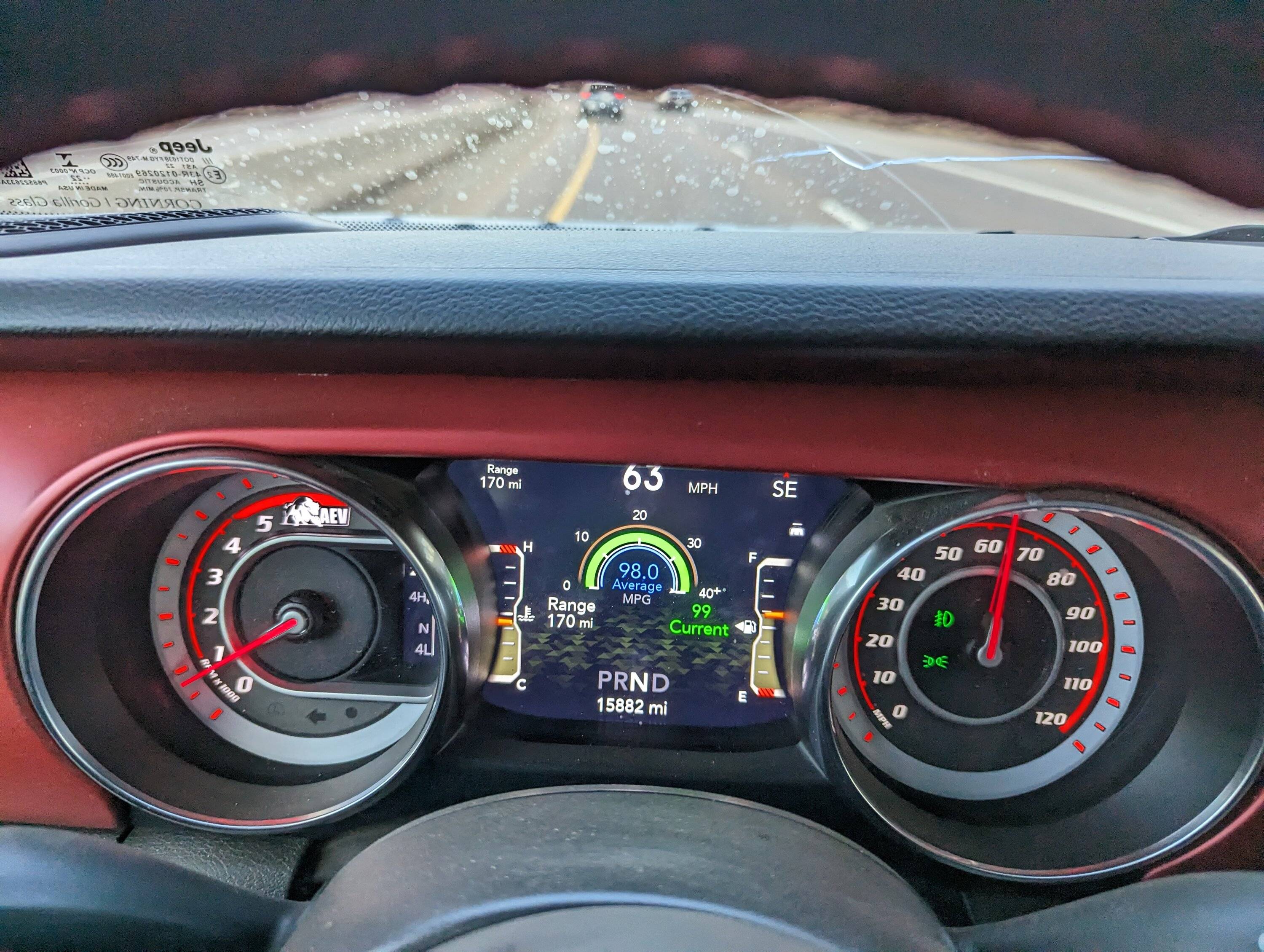 Jeep Wrangler JL Post pics of your 20+ MPG! (average per tank) PXL_20230410_010816241