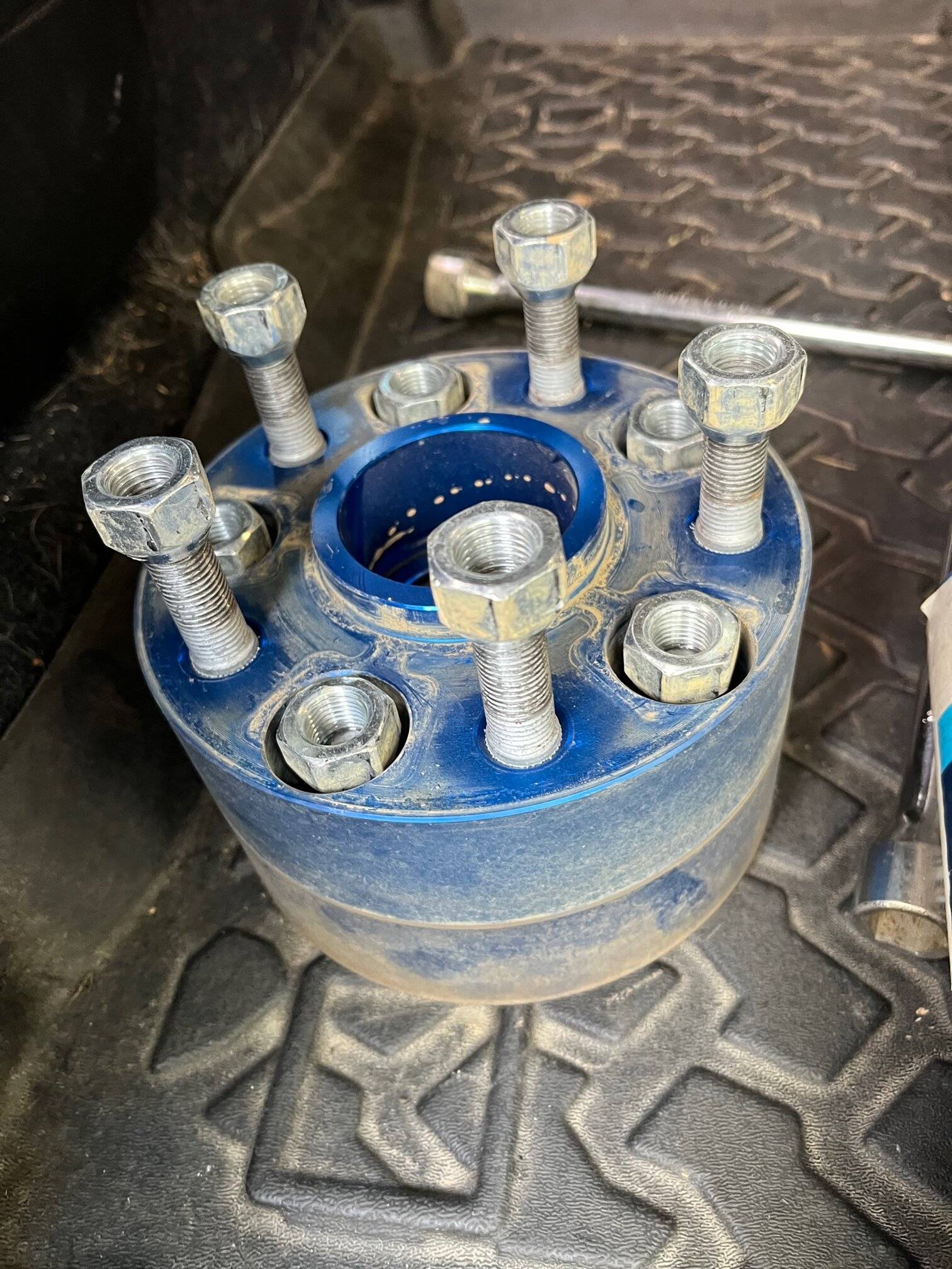 Jeep Wrangler JL Spidertrax wheel spacers 2 pair IMG_9303