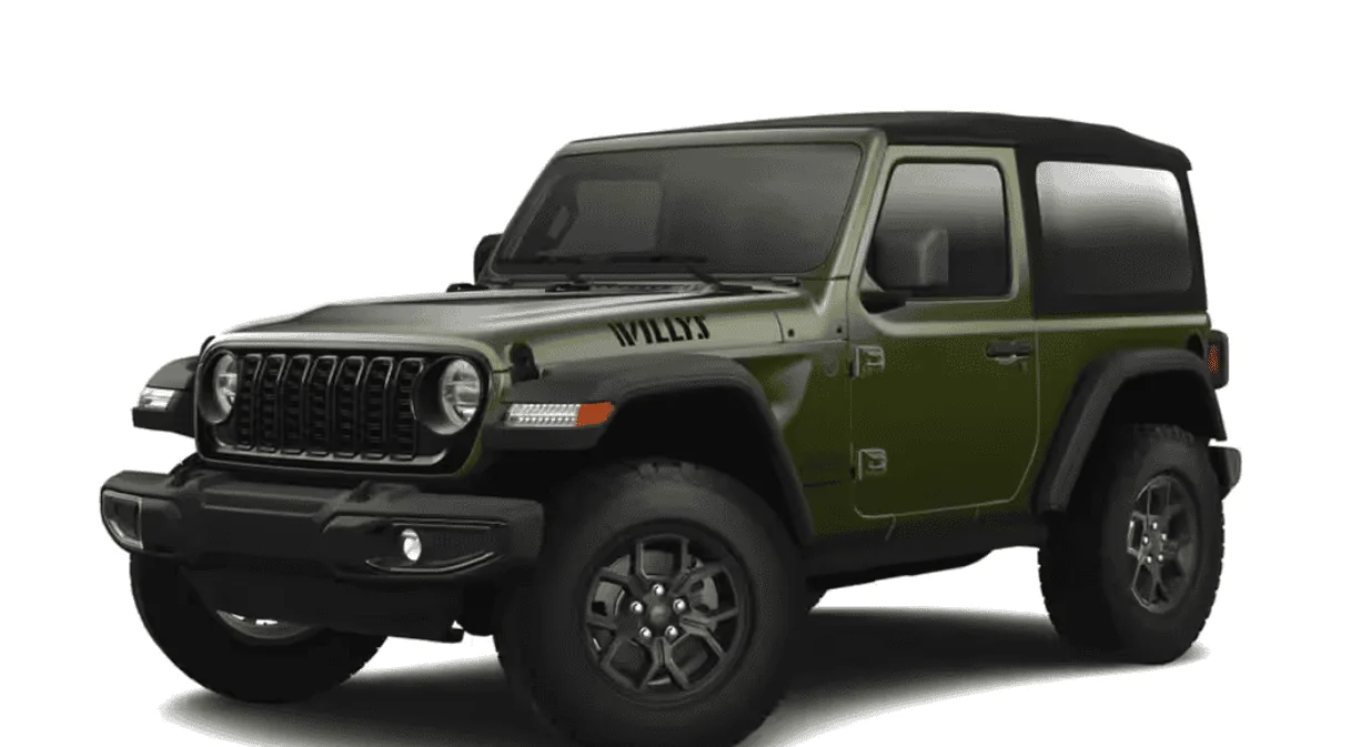 Jeep Wrangler JL 2024 Willys Order sarge willys