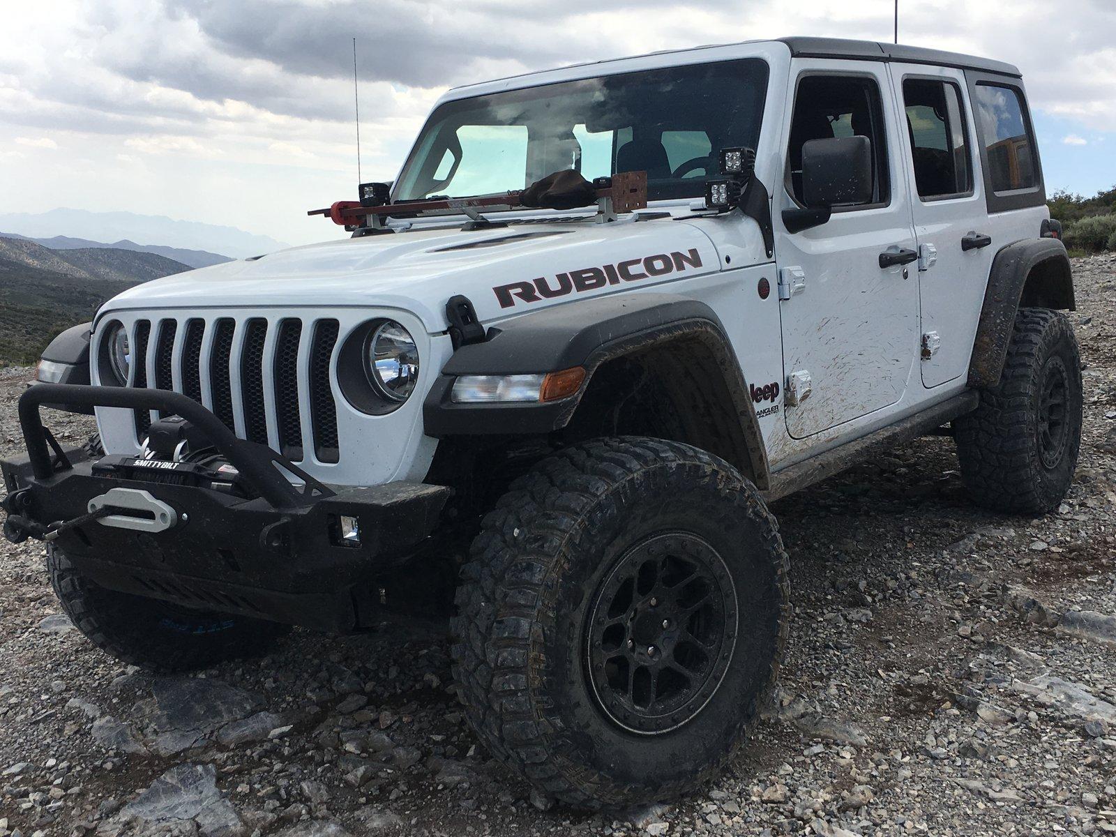 Jeep Wrangler JL JL Rubicon Bright White Owners Please Post Pics w/ Aftermarket wheels & Tires ima
