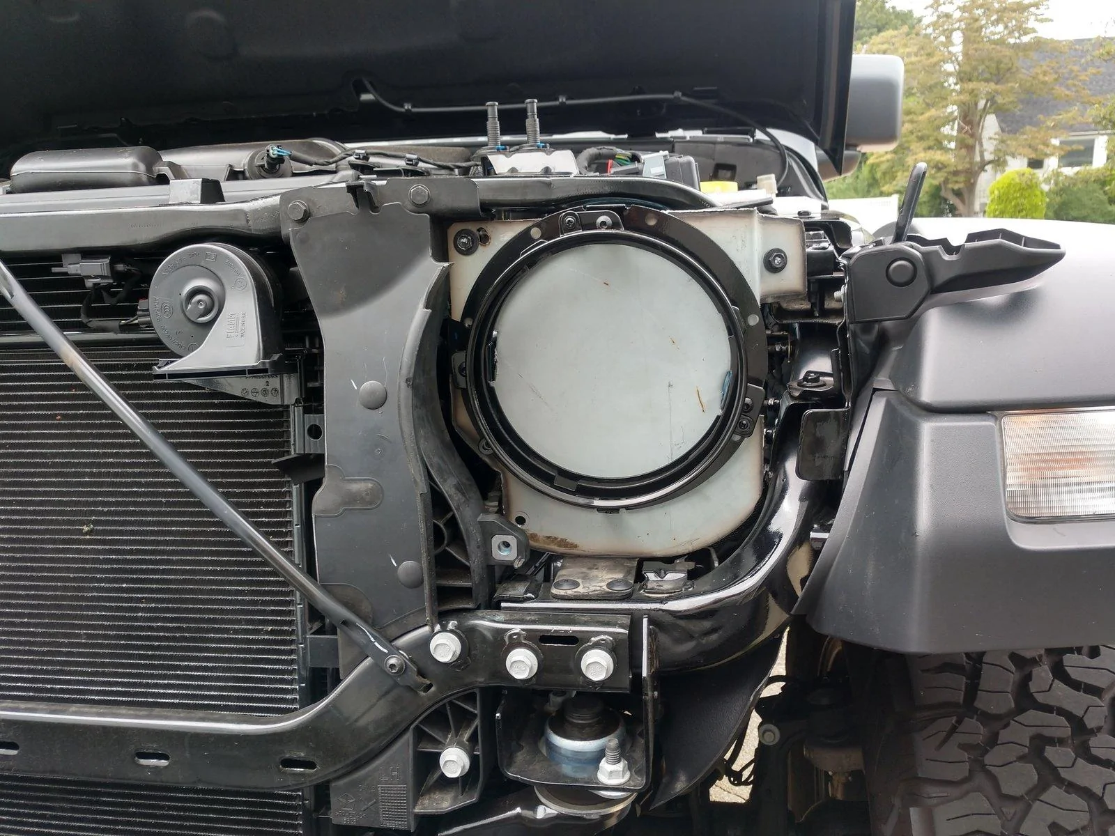 Jeep Wrangler JL Project Aftermarket LED Brackets IMG_20180817_120101552_HDR