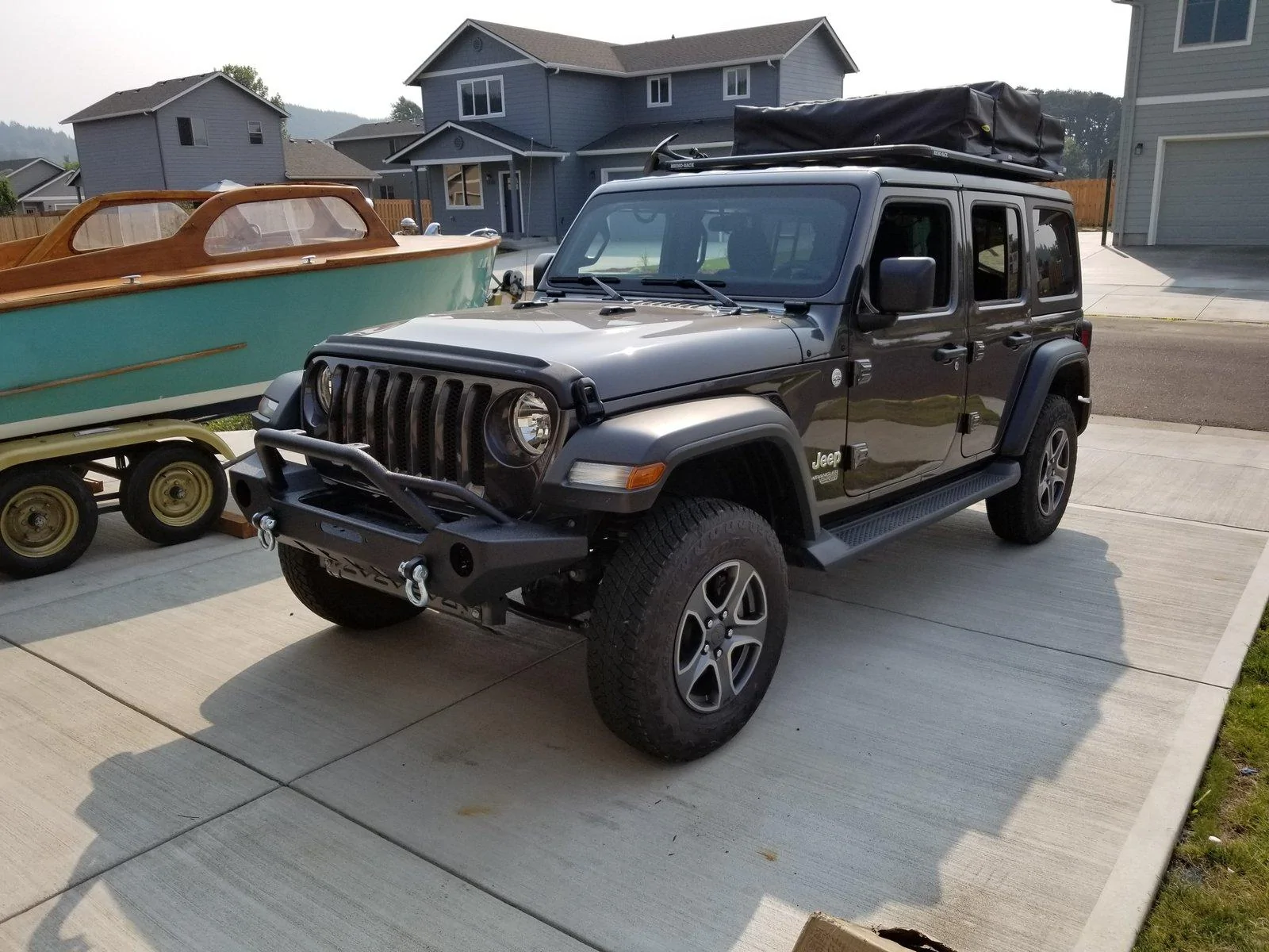 Jeep Wrangler JL Barricade Trail Force HD Front Bumper 20180816_161911