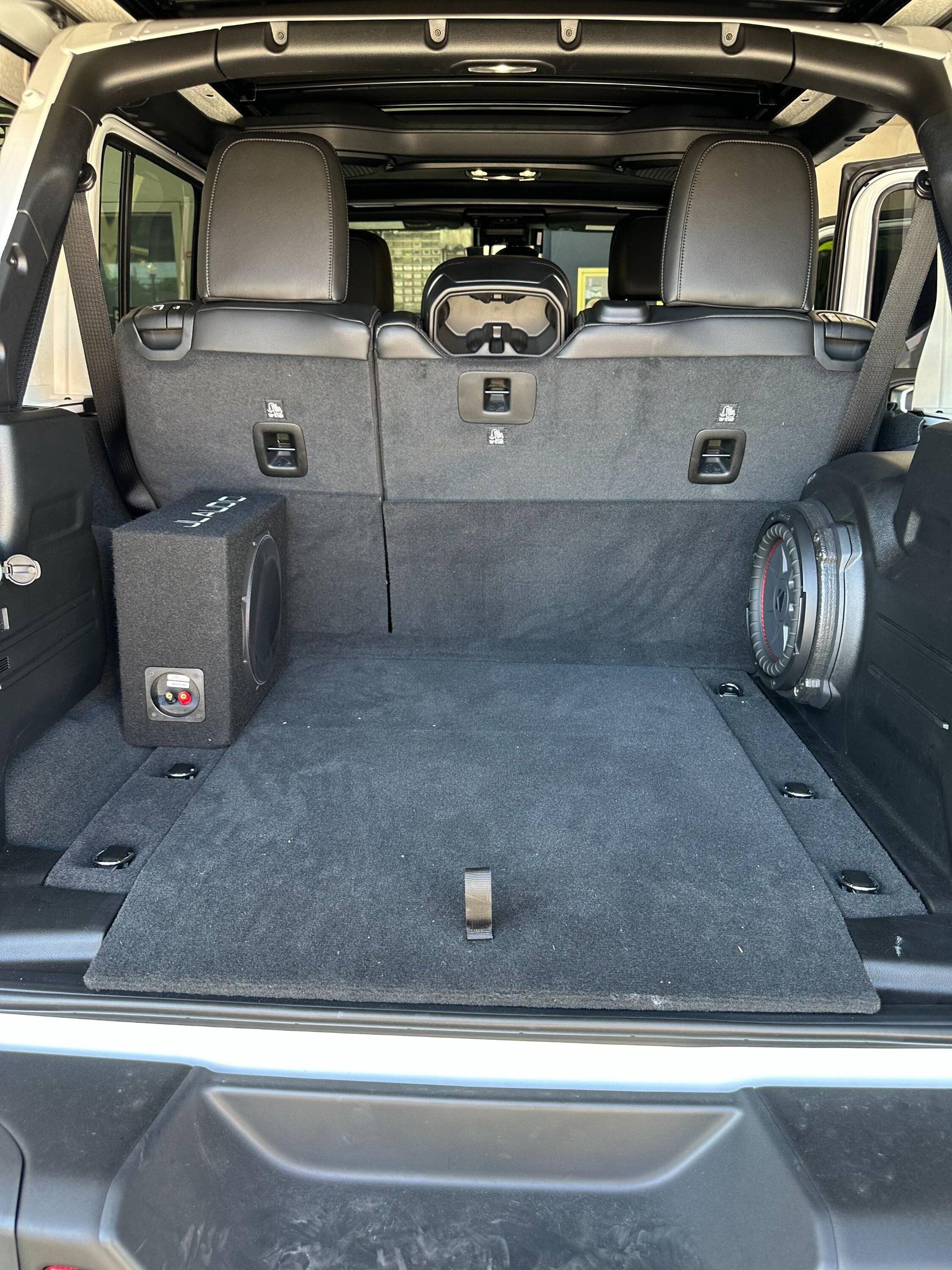 Jeep Wrangler JL BRP factory Alpine Sub adapter jl sub 1