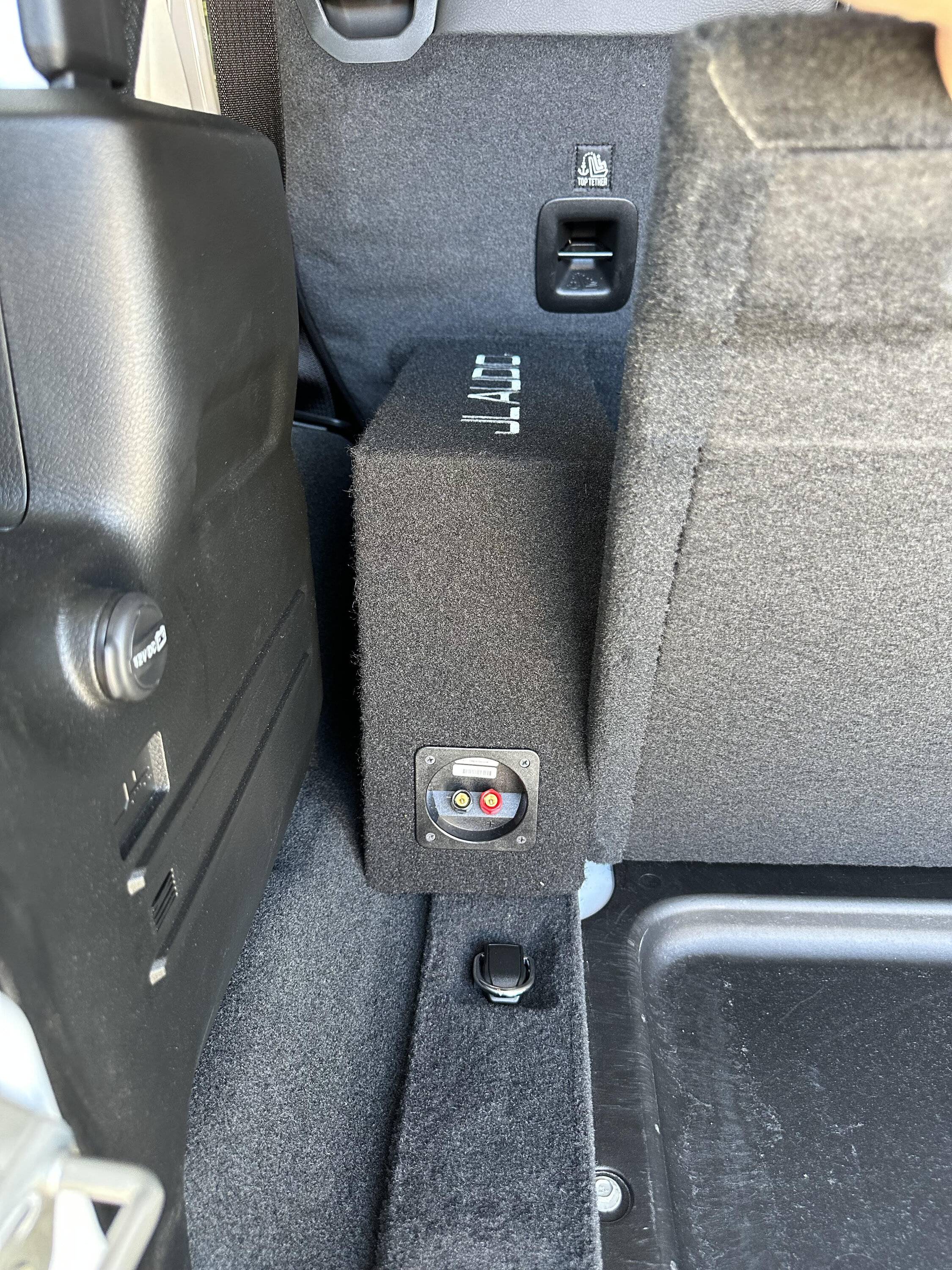 Jeep Wrangler JL BRP factory Alpine Sub adapter jl sub 3