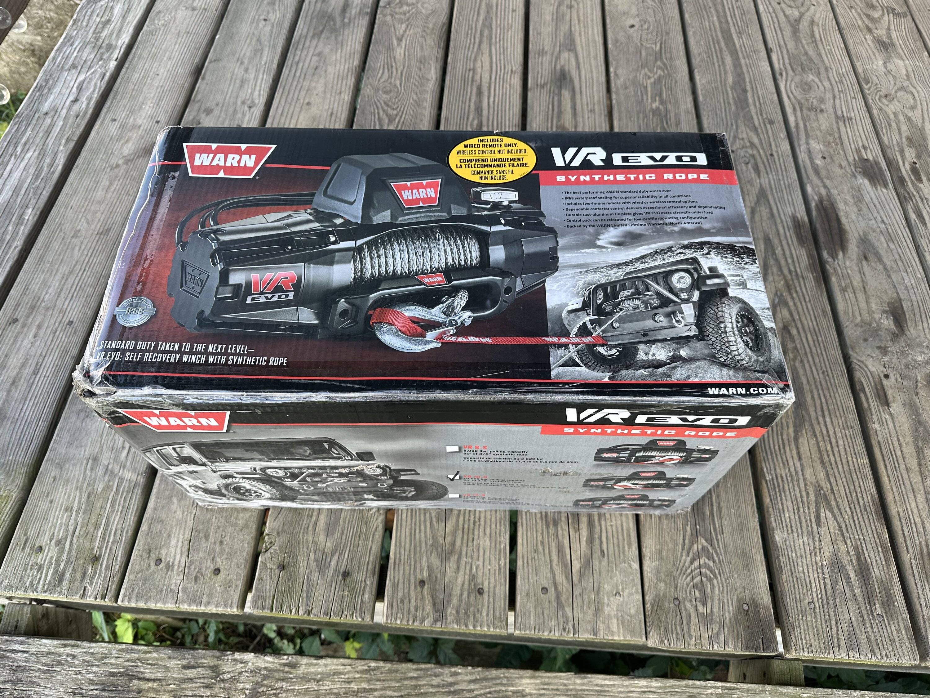Jeep Wrangler JL New Warn Vr-Evo 10s Winch IMG_3865