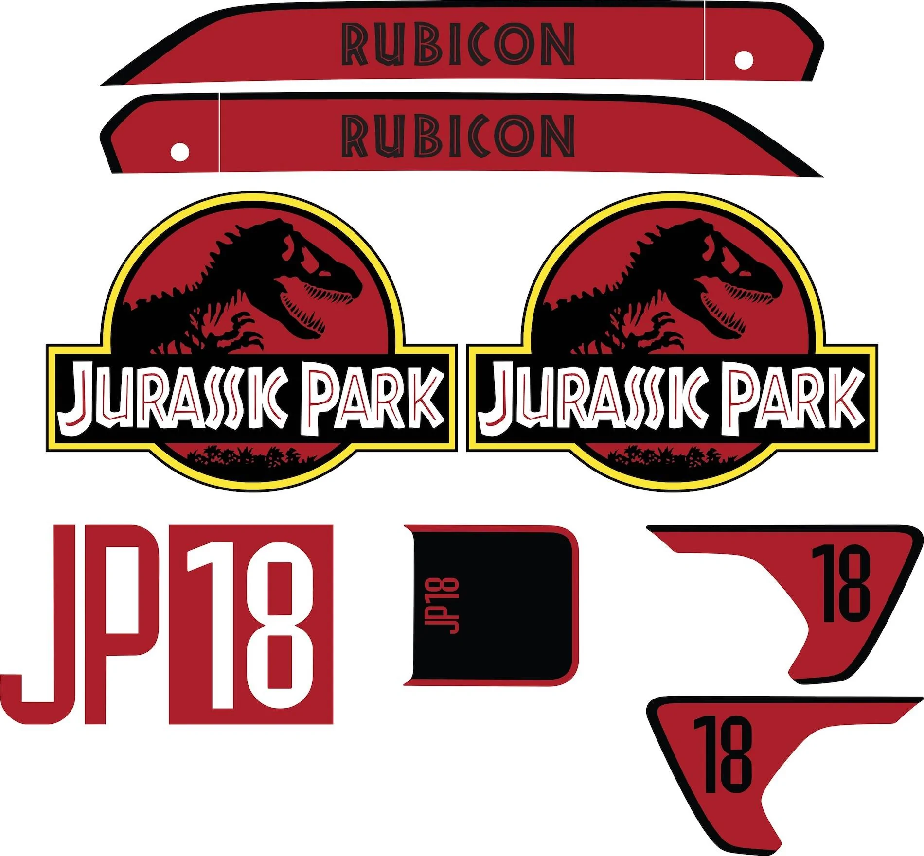Jeep Wrangler JL Jeep Jurassic Park Graphics Package Limited Edition Now Available to Celebrates 30th Anniversary of Original 1993 Film BU023_178EV