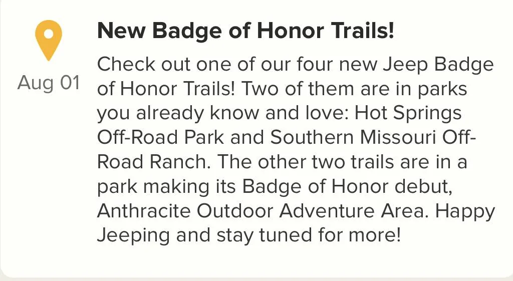 Jeep Wrangler JL Four New Badge of Honor Trails Now Available (added August 1, 2023) IMG_2135