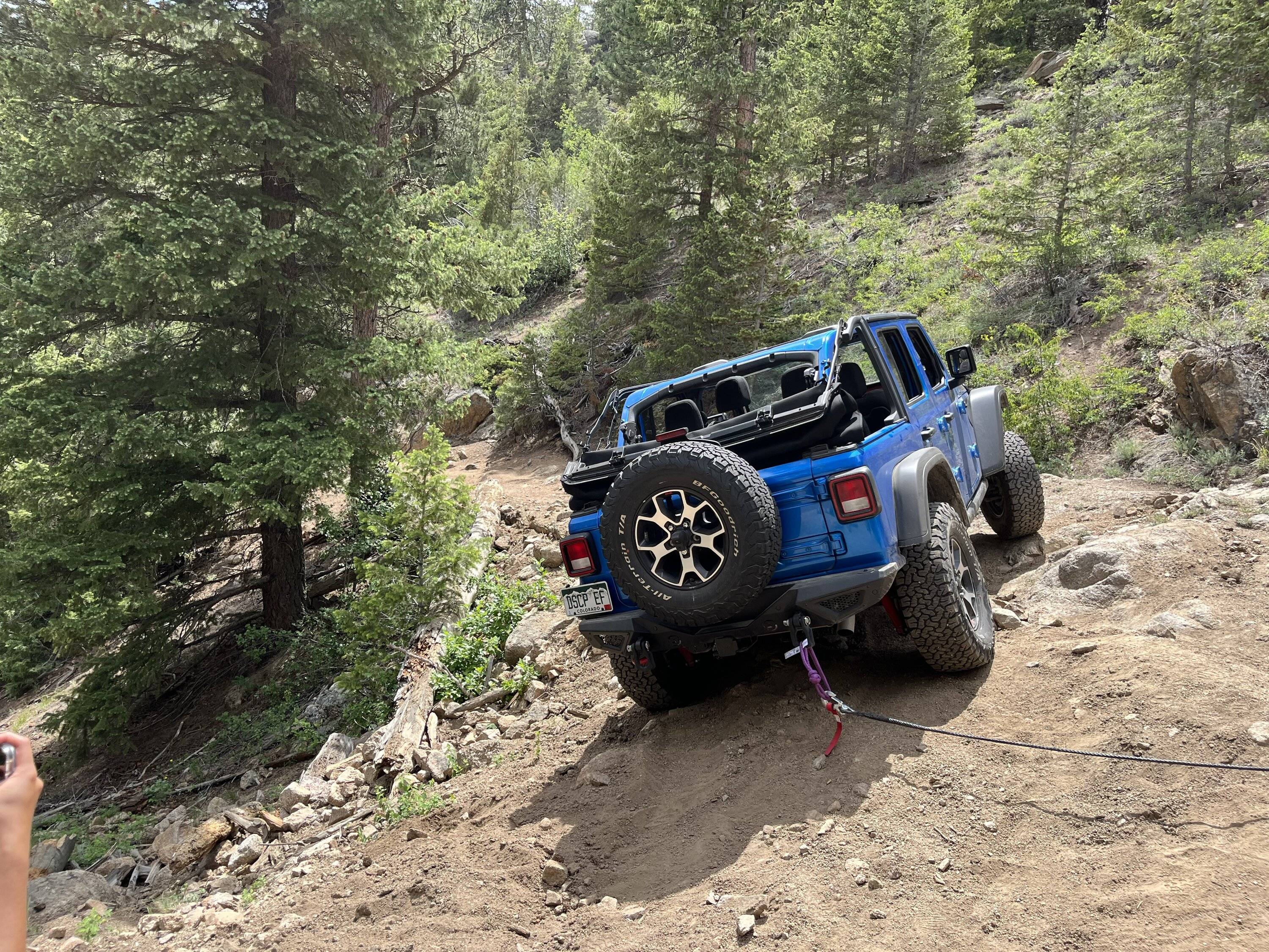 Jeep Wrangler JL Miller Rock, Solo Wheelin in the Front Range of CO (Allenspark) 1F327C58-DF6A-44E1-81D0-5D5DFEDFF4DB