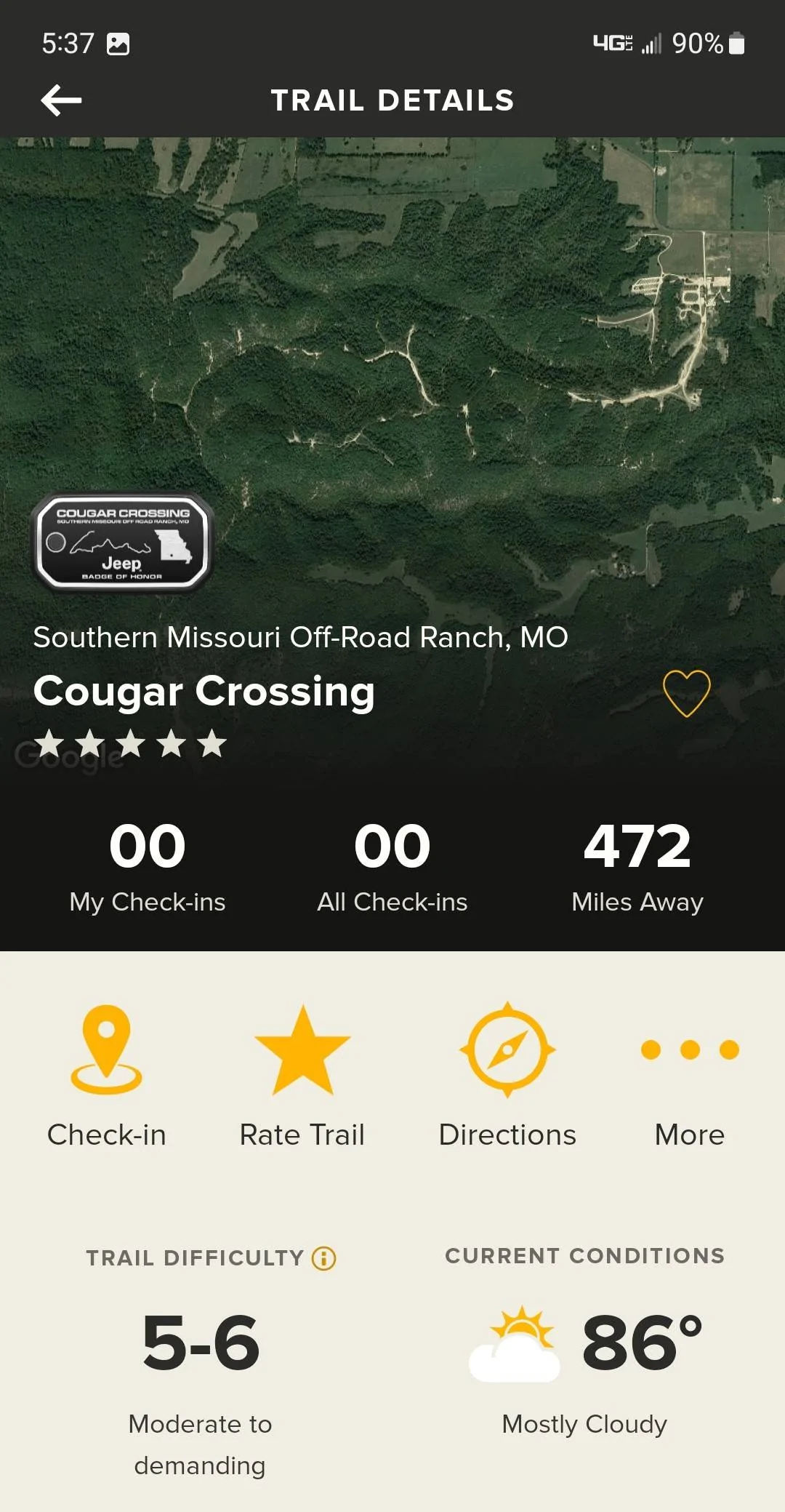Jeep Wrangler JL Four New Badge of Honor Trails Now Available (added August 1, 2023) cougarcrossing-jpg