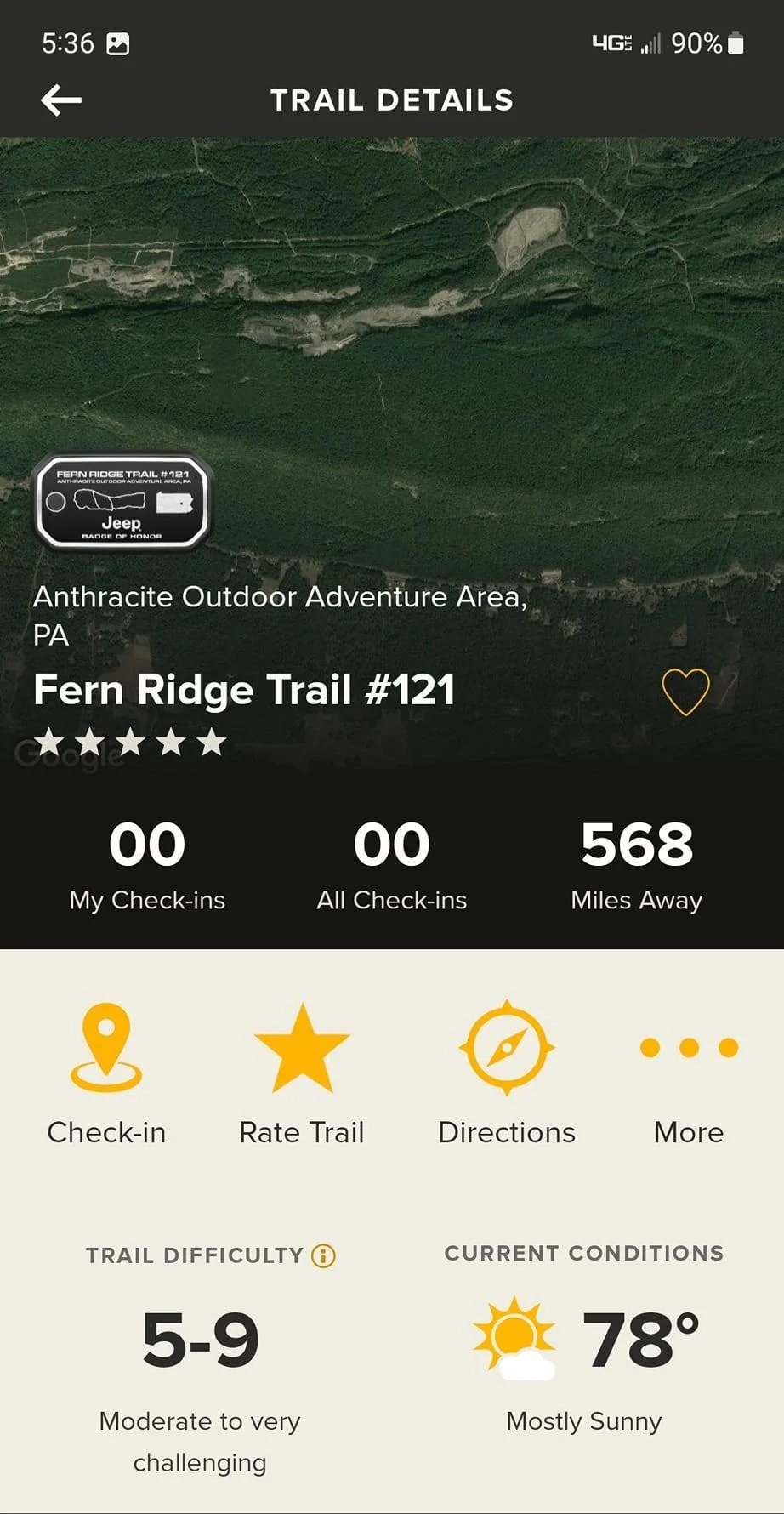 Jeep Wrangler JL Four New Badge of Honor Trails Now Available (added August 1, 2023) fernridge-jpg