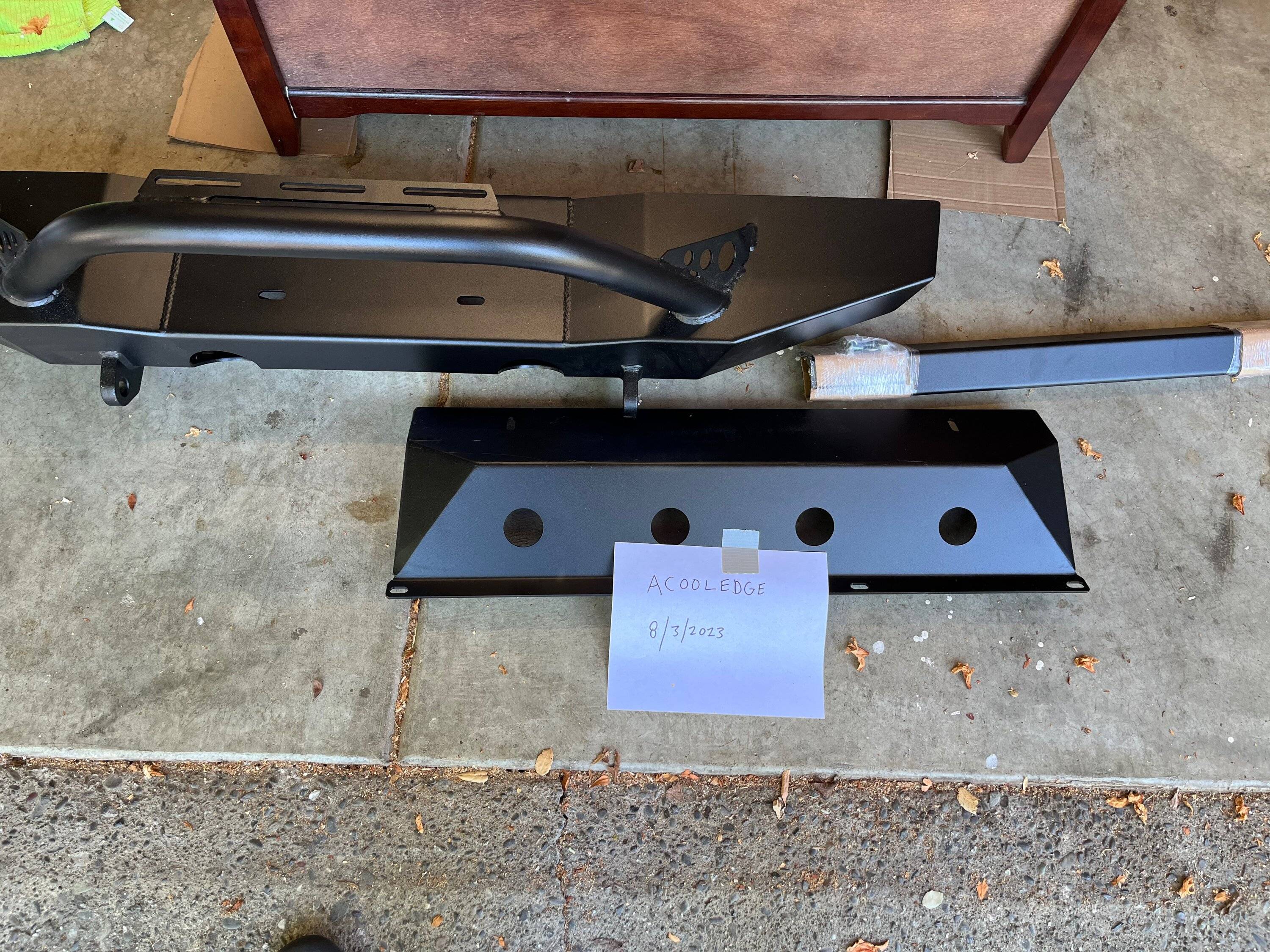 Jeep Wrangler JL LOD Destroyer Mid-Width Front Bumper (New) IMG_3556