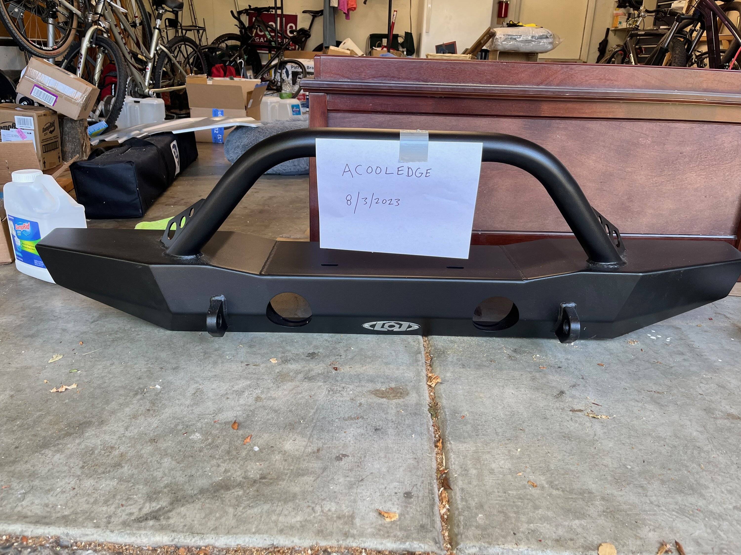 Jeep Wrangler JL LOD Destroyer Mid-Width Front Bumper (New) IMG_3557