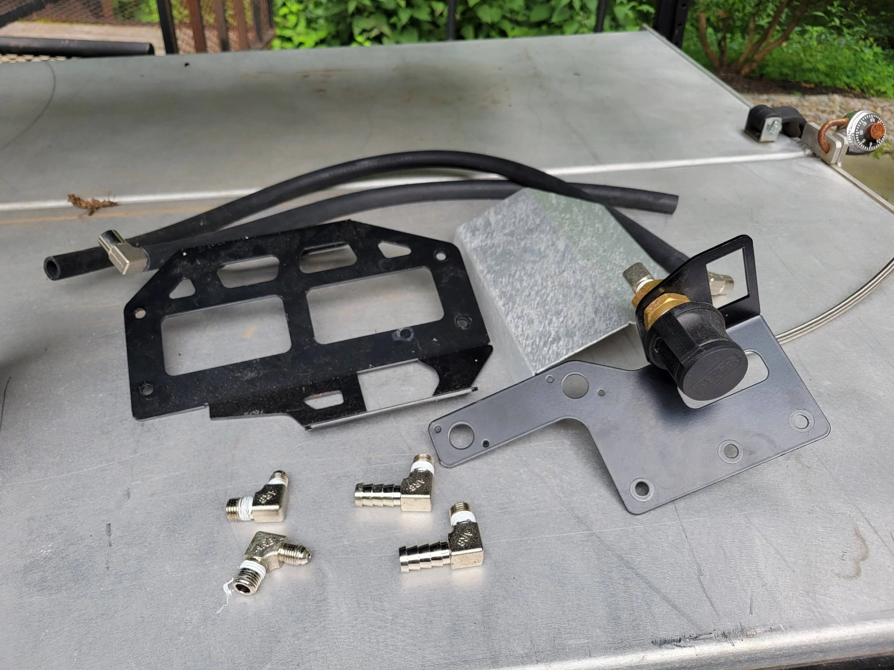 Jeep Wrangler JL Grimm Offroad ARB Twin Compressor Mounting Bracket Kit - $100 20230804_153316