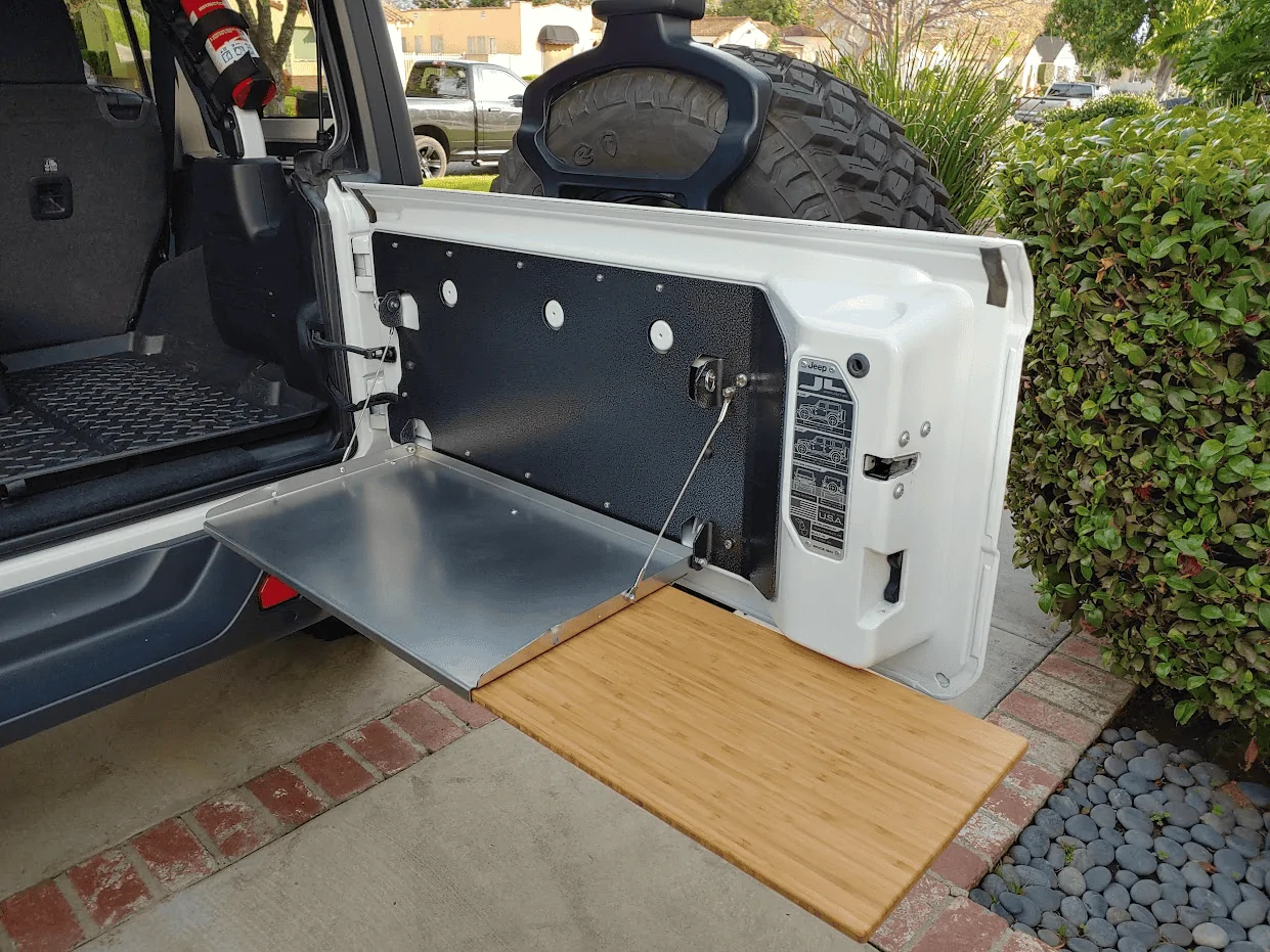 Jeep Wrangler JL Tailgate Table question 1691223247102