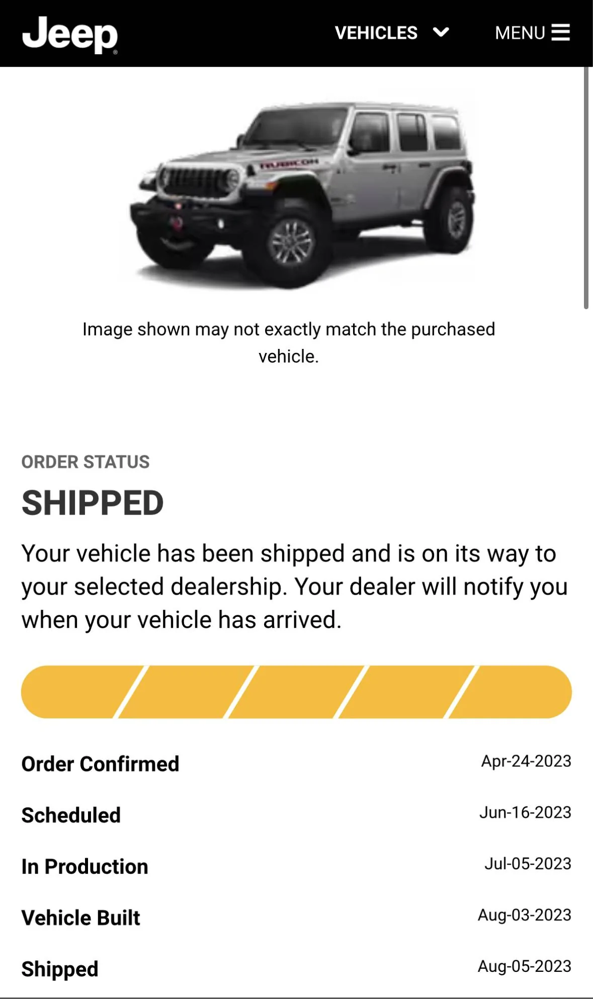 Jeep Wrangler JL 2024 Order Waiting Room IMG_1739