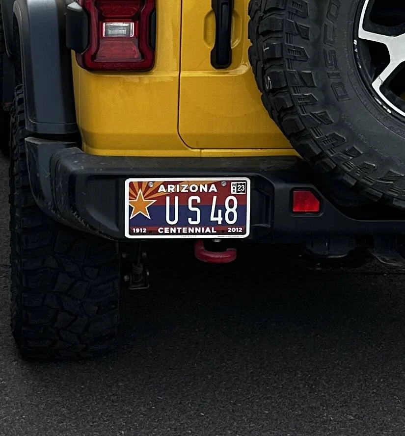 Jeep Wrangler JL Lets see those personalized plates!!! Plat