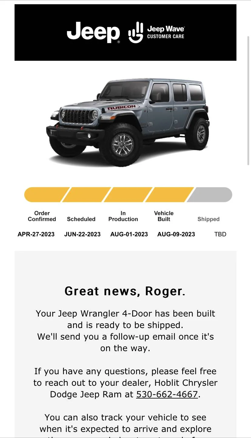Jeep Wrangler JL 2024 Order Waiting Room IMG_1142