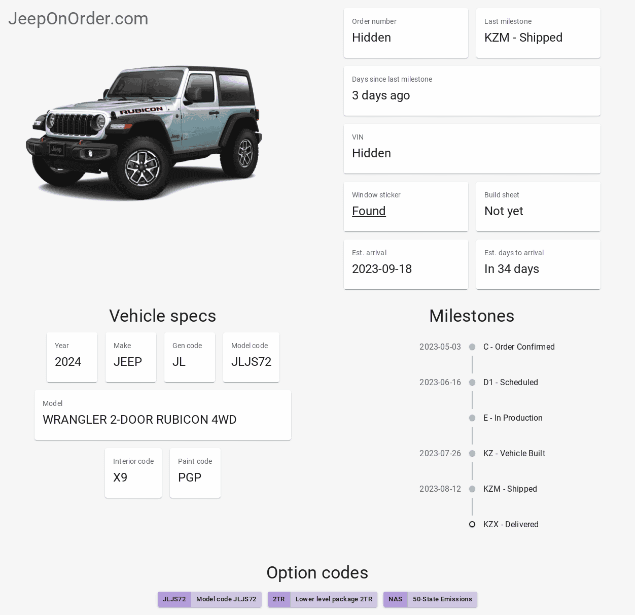 Jeep Wrangler JL 2024 Order Waiting Room download
