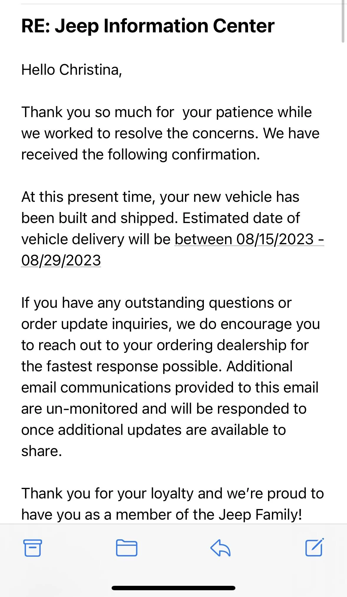 Jeep Wrangler JL 2024 Order Waiting Room IMG_0294