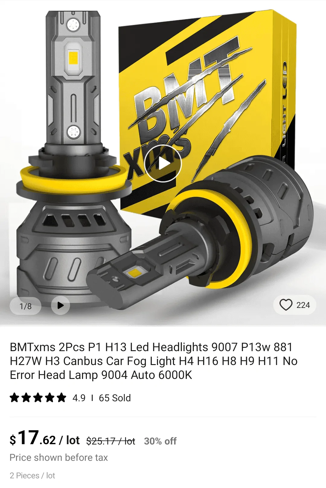 Jeep Wrangler JL Halogen to LED upgrade Screenshot_20230815-163036-628