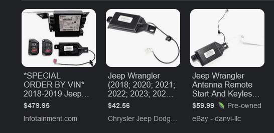 Jeep Wrangler JL Remote start with e-Torque option? 1692136317066