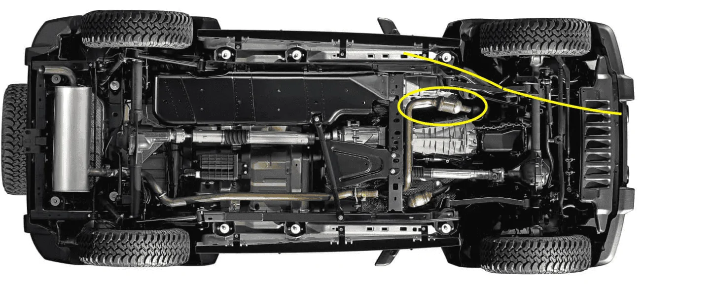 Jeep Wrangler JL Compressor air hose route location Screen Shot 2023-08-15 at 3.28.04 PM