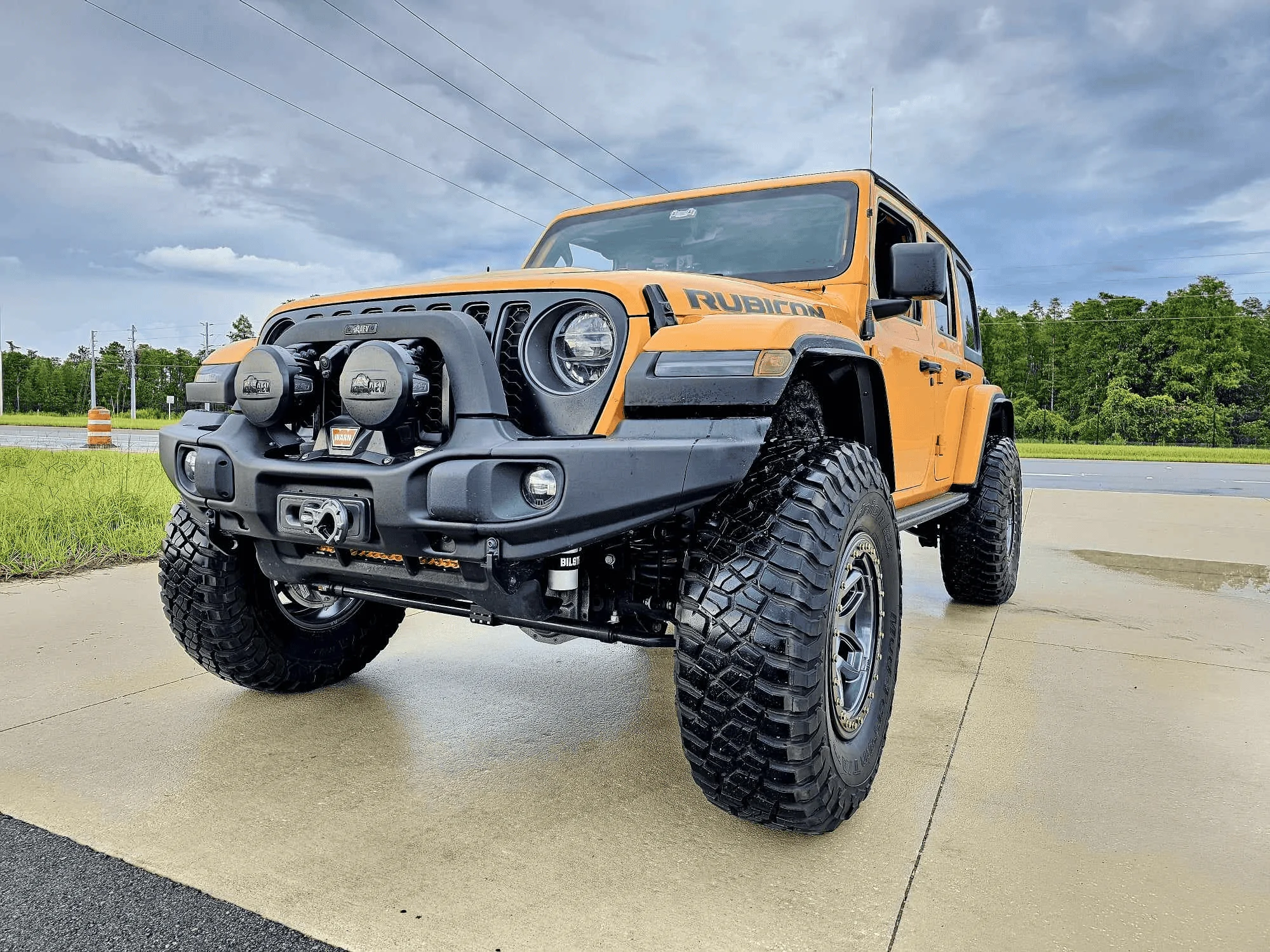 Jeep Wrangler JL AEV Borah wheels on JL 1692311588675