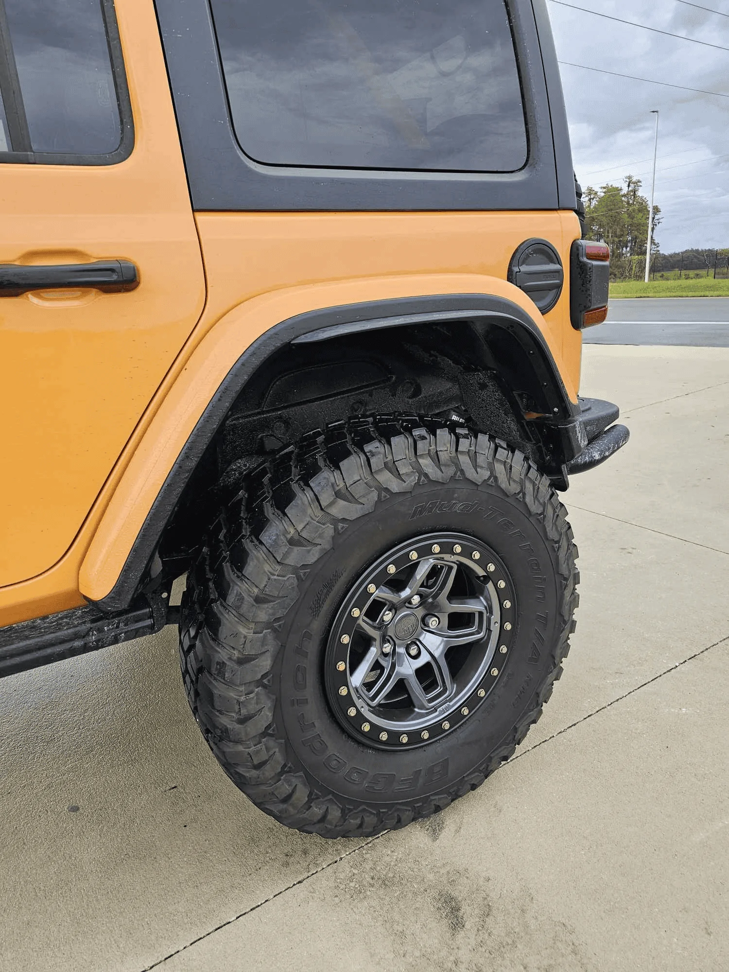 Jeep Wrangler JL AEV Borah wheels on JL 1692311605753