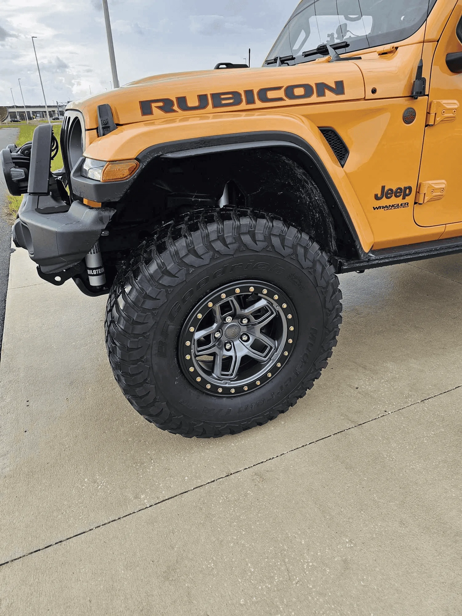 Jeep Wrangler JL AEV Borah wheels on JL 1692311618743