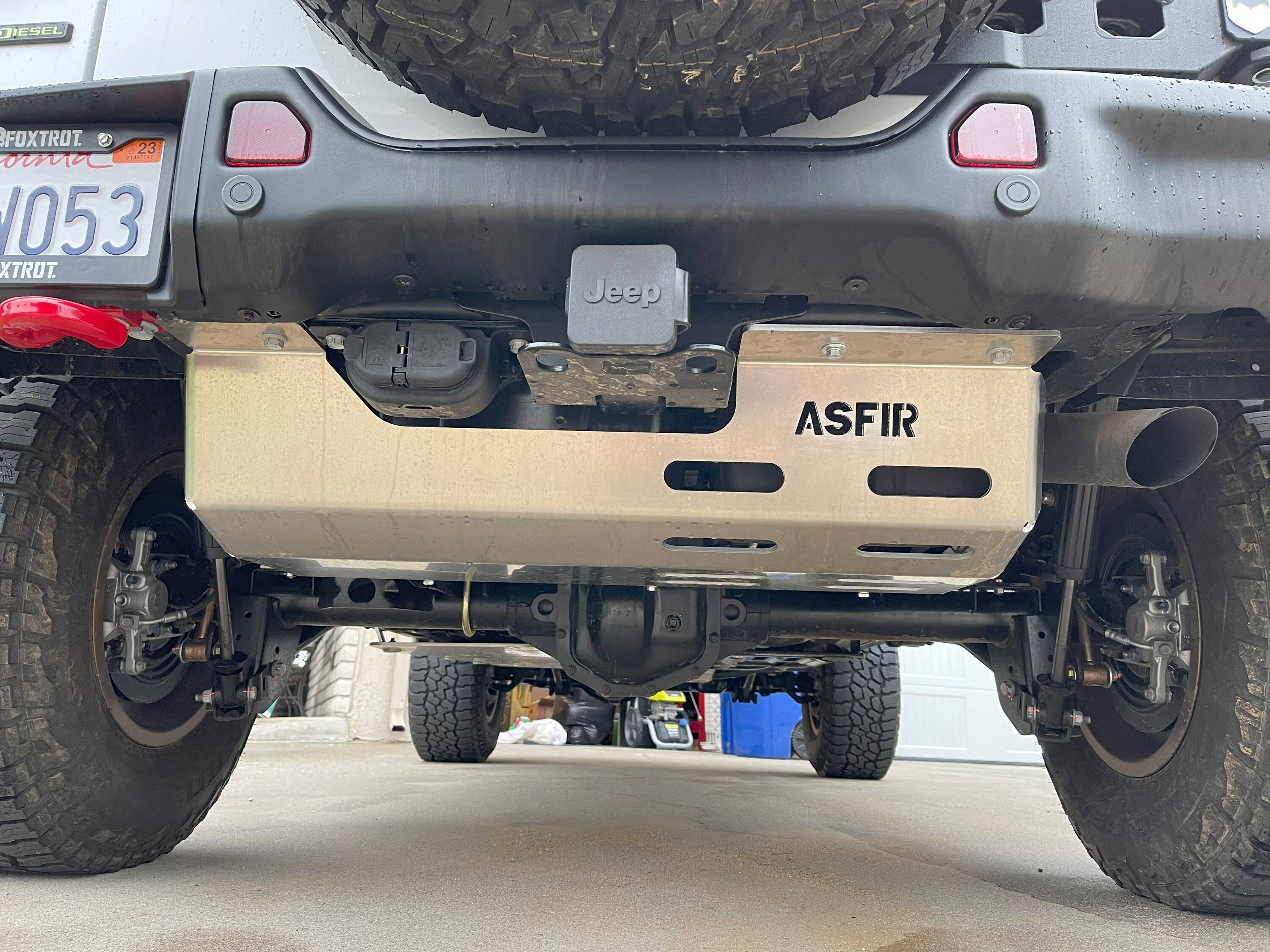 Jeep Wrangler JL Elbow Grease - '22 JLU Rubicon Ecodiesel ASFIR Def Skid Installed 1