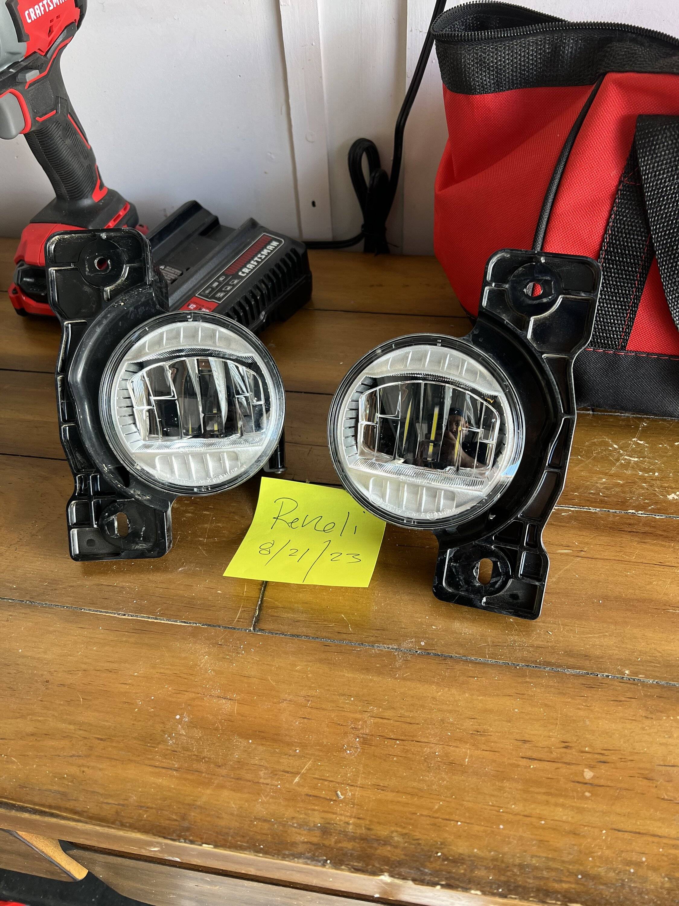 Jeep Wrangler JL Factory LED Fogs asking $110 OBO IMG_5621
