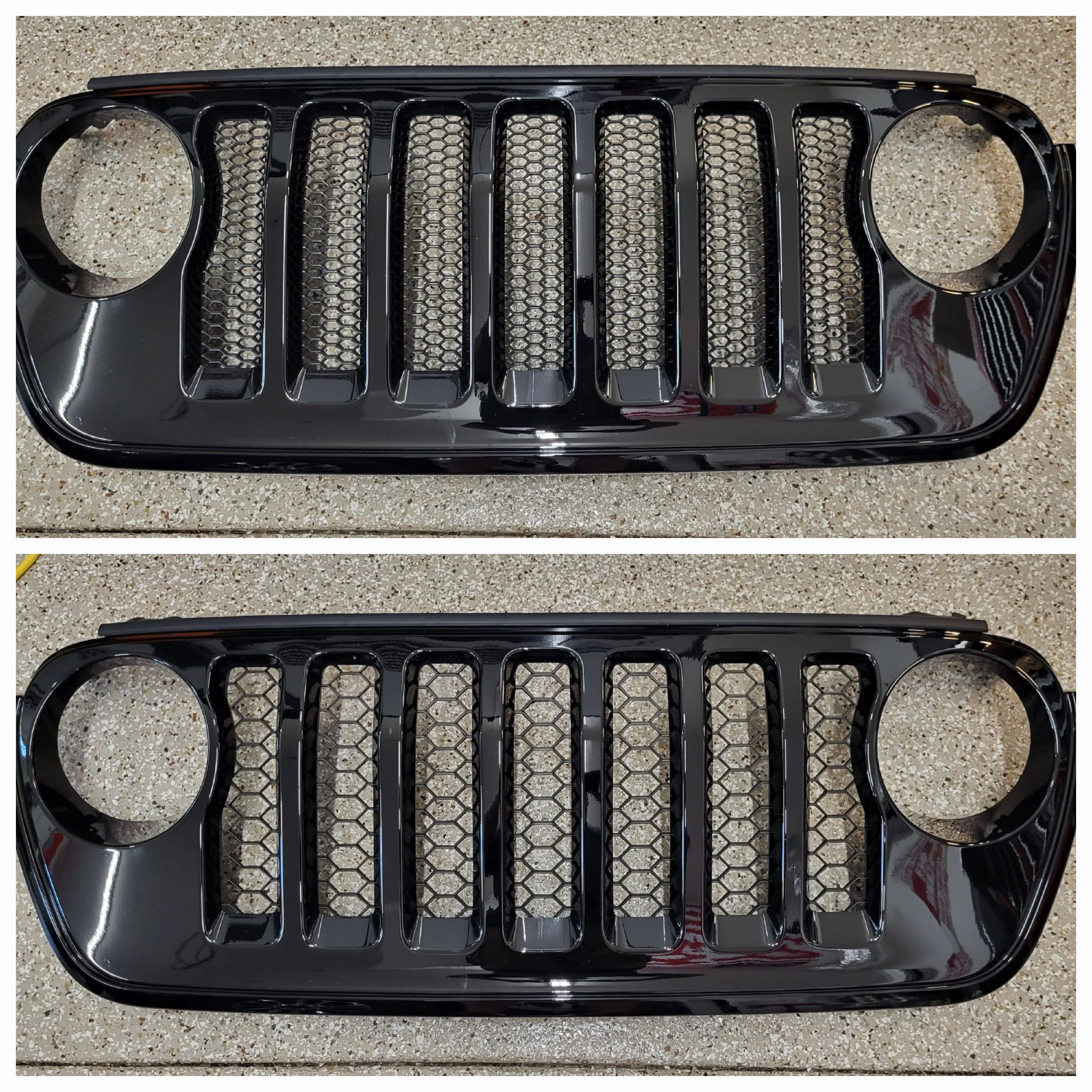 Jeep Wrangler JL 2.0 Cooling Upgrade - Gladiator Grill Inserts 20230623_141720