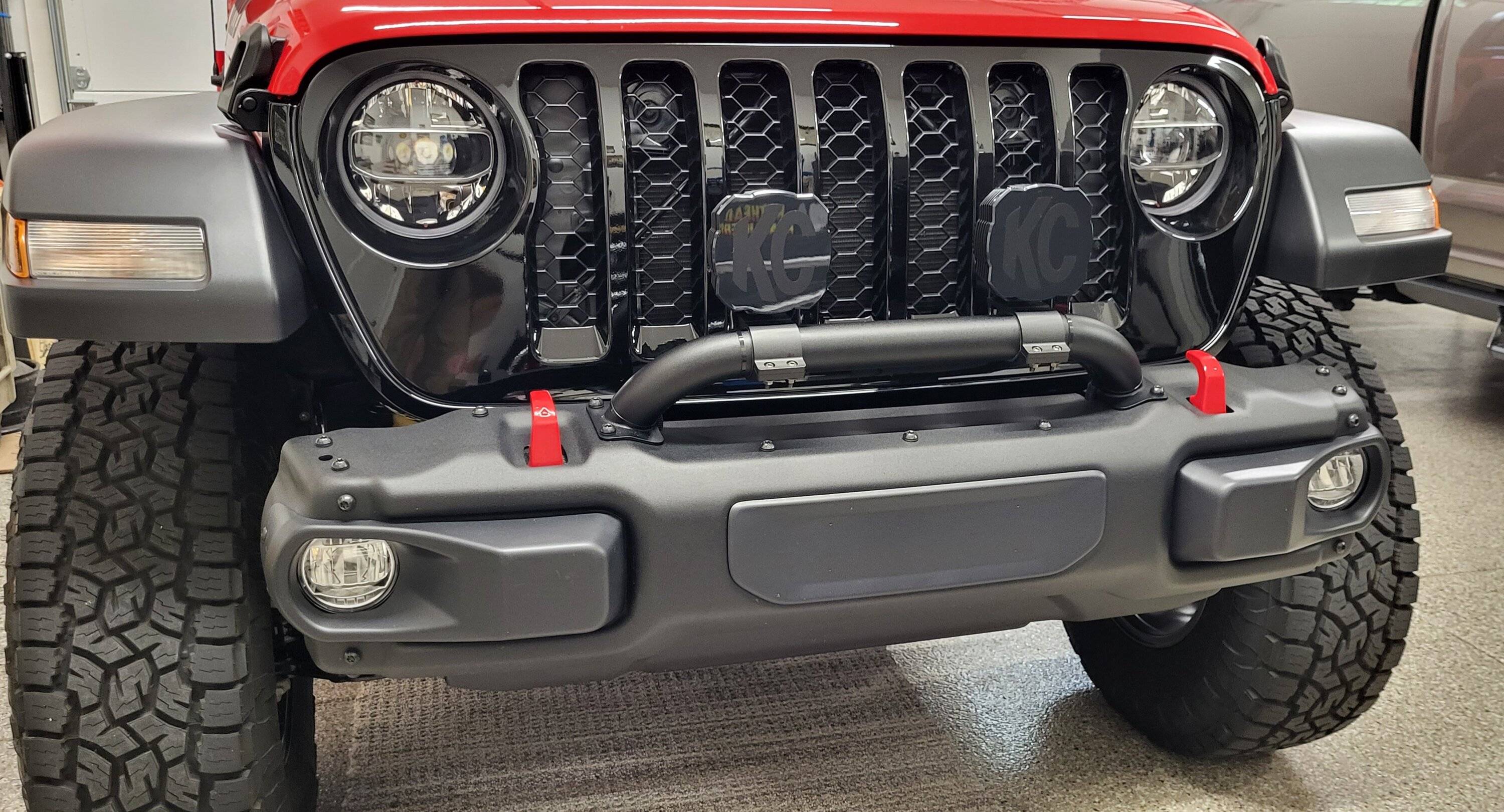 Jeep Wrangler JL 2.0 Cooling Upgrade - Gladiator Grill Inserts 20230623_141854