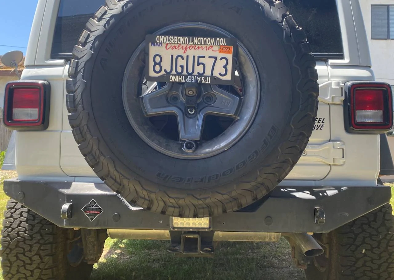 Jeep Wrangler JL Aluminum bumpers & extras wrangler rear bumper FS a