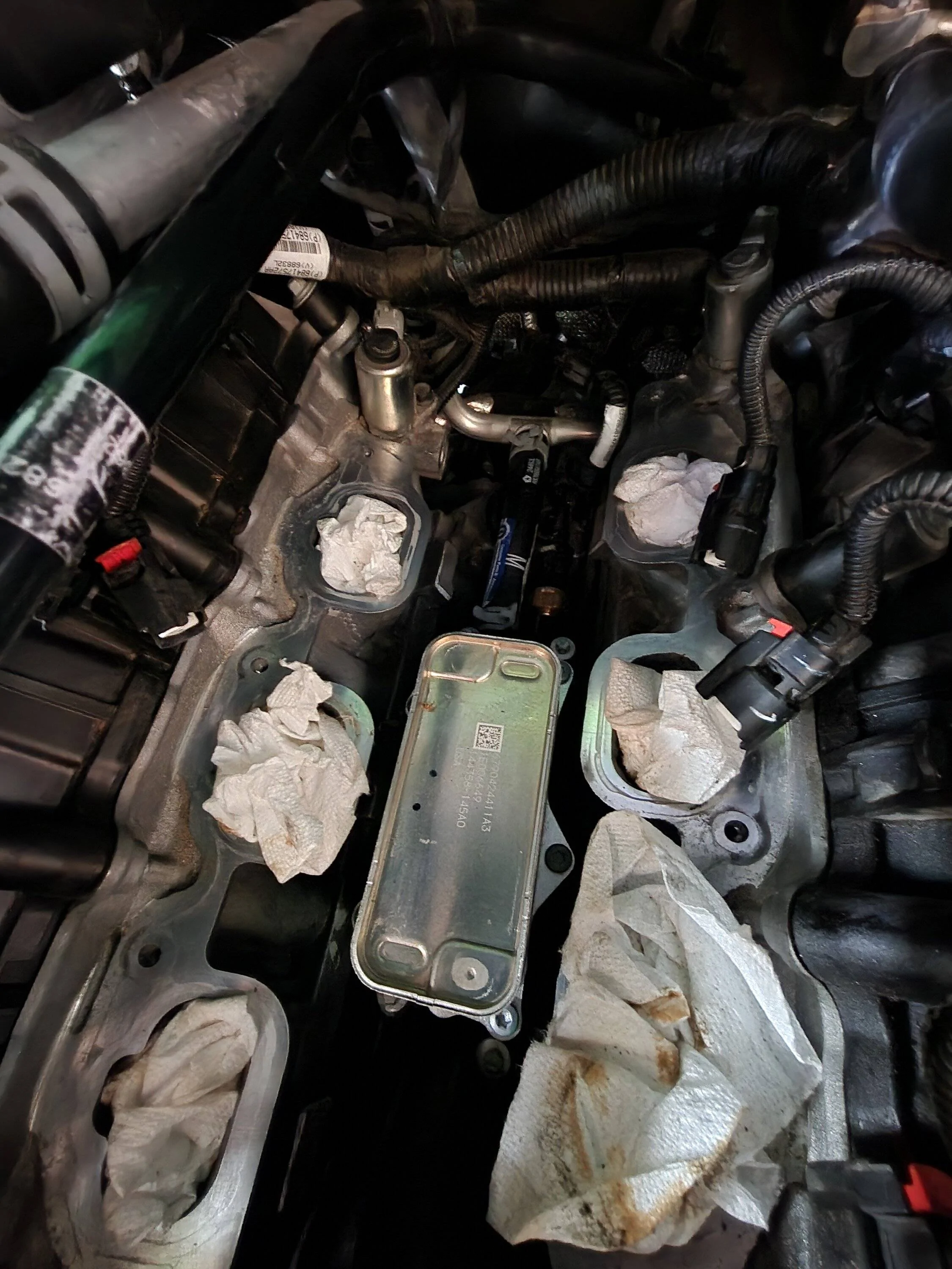 Jeep Wrangler JL Oil Cooler Replacement (and upgrades) 20230826_144406