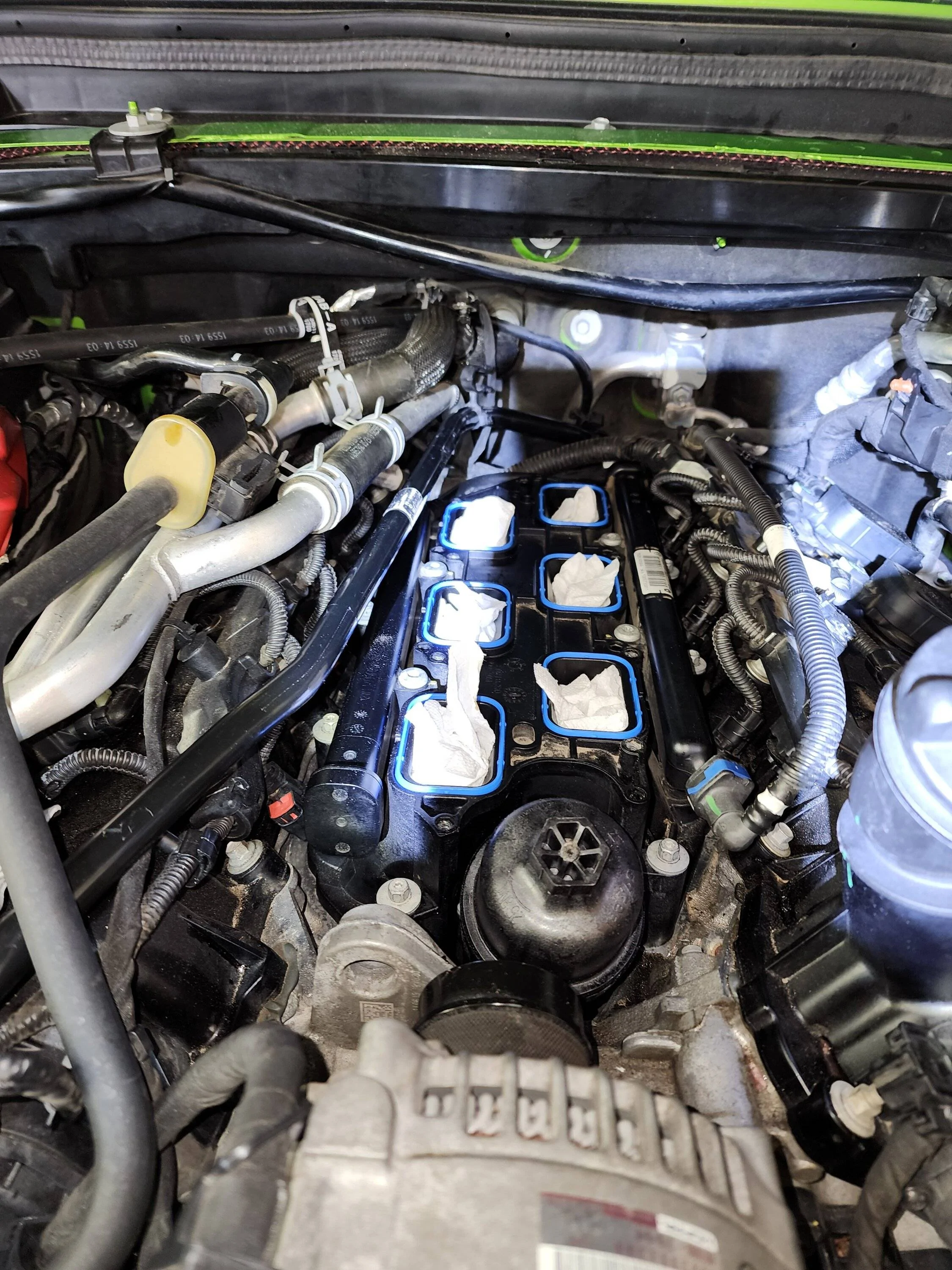Jeep Wrangler JL Oil Cooler Replacement (and upgrades) 20230826_154632