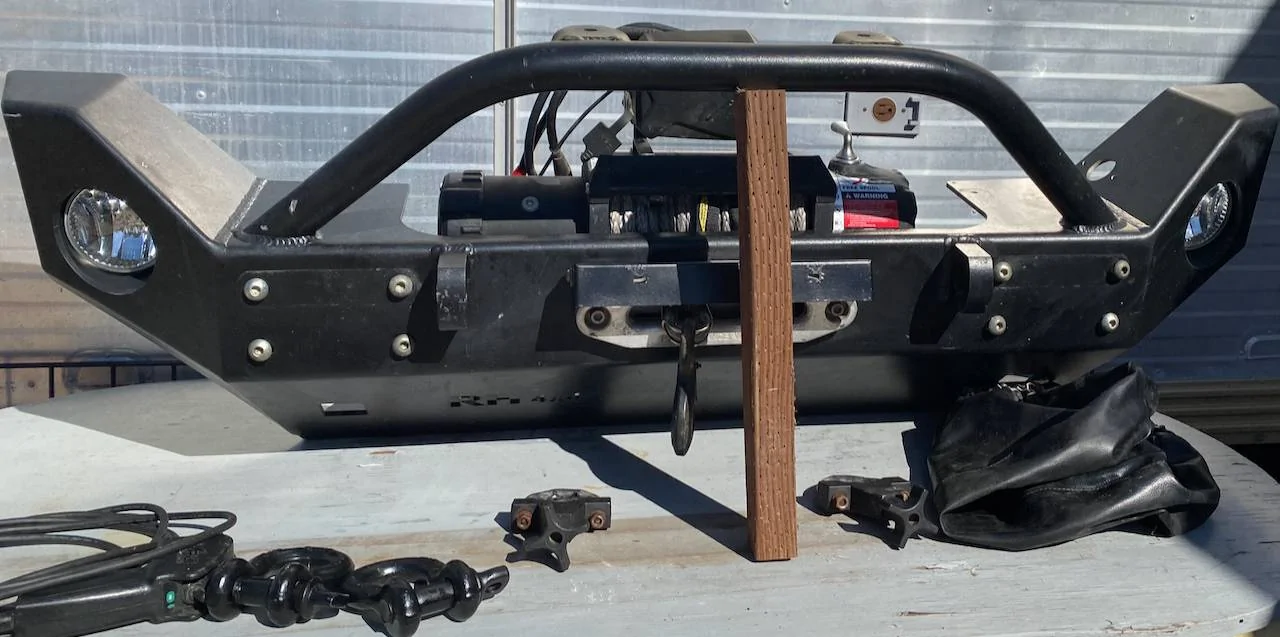 Jeep Wrangler JL Aluminum bumpers & extras rockHard bumper fs